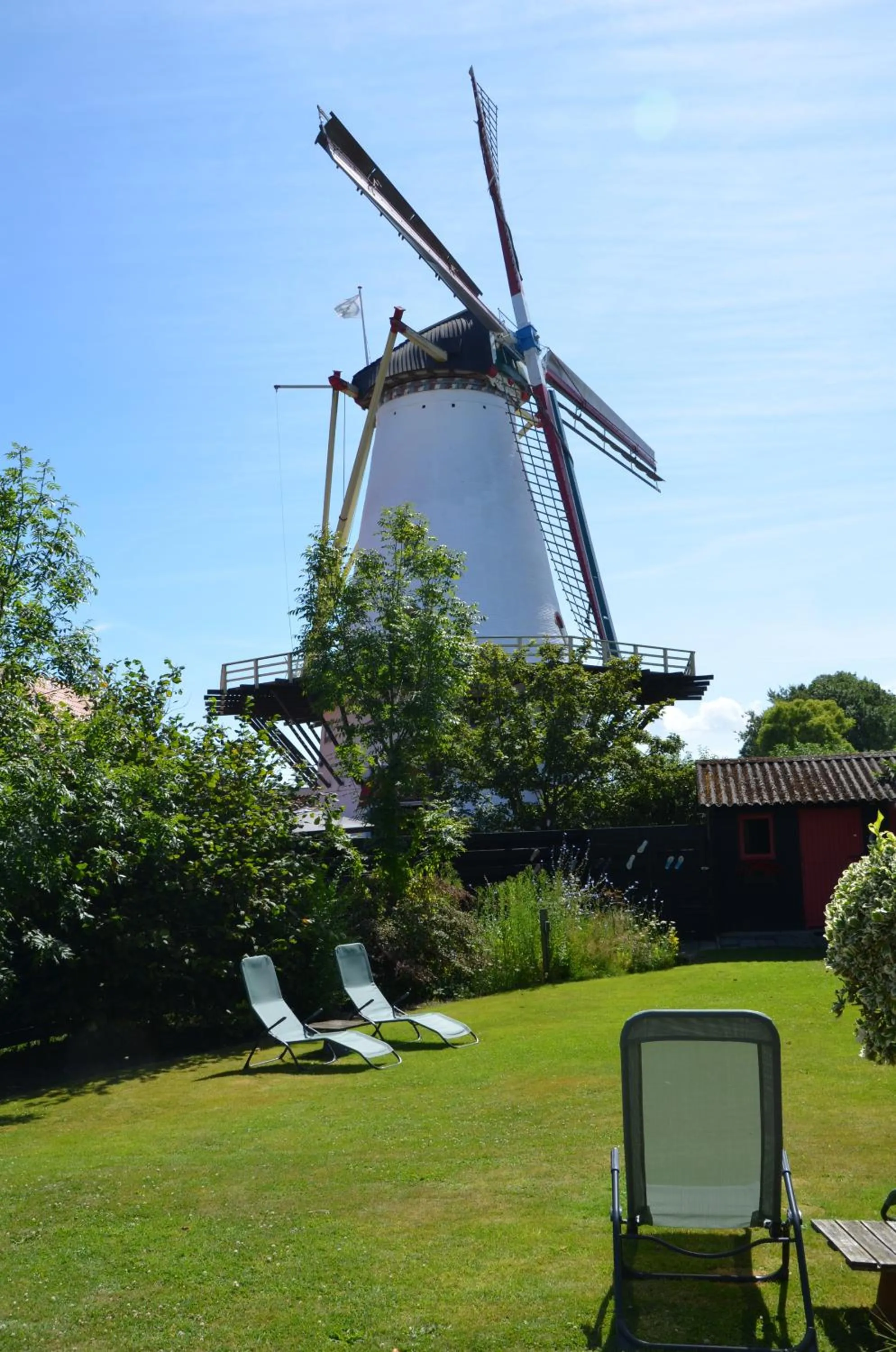 View (from property/room) in B&B Onder de Molen