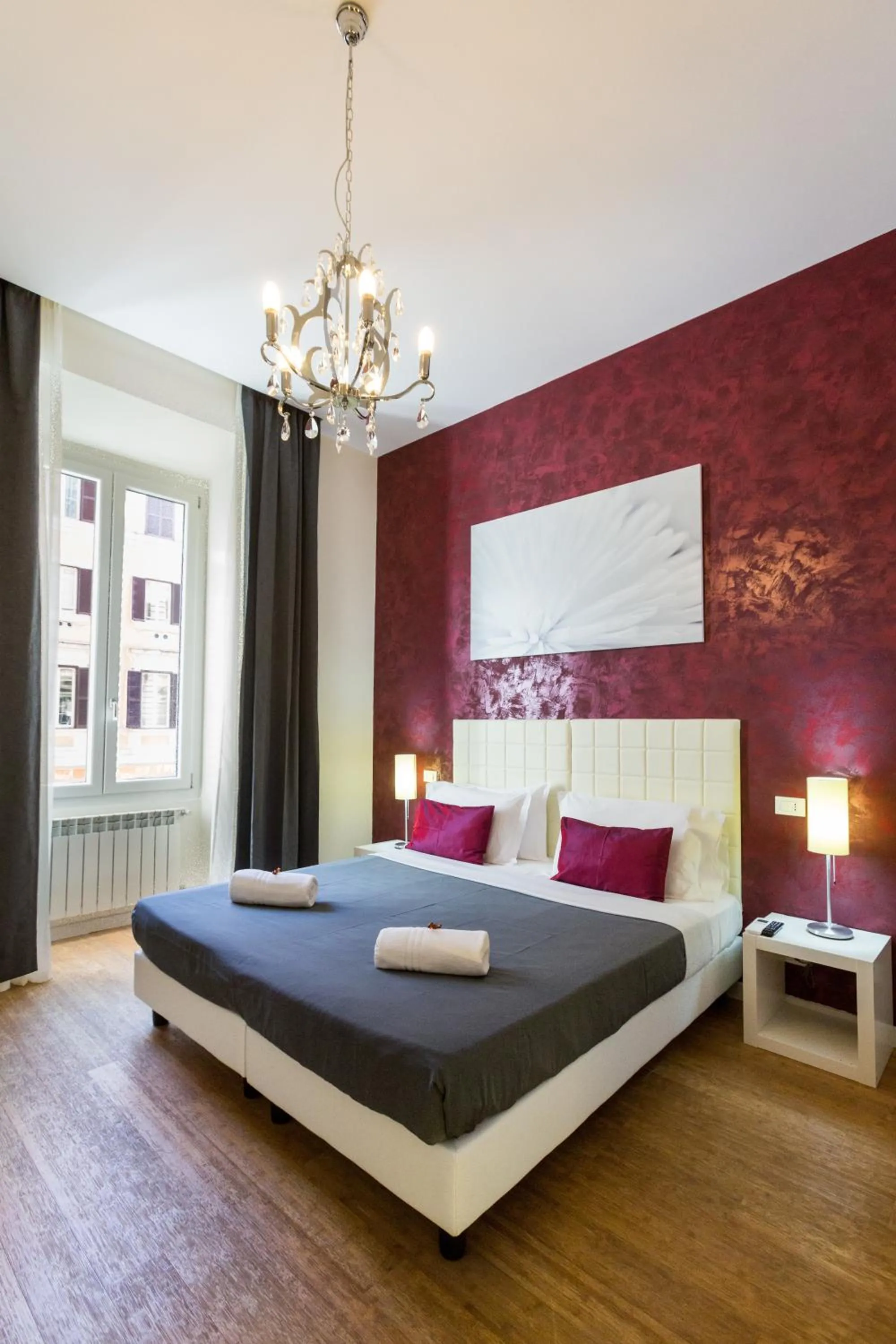 Bedroom, Bed in Residenza Alexander Guest House