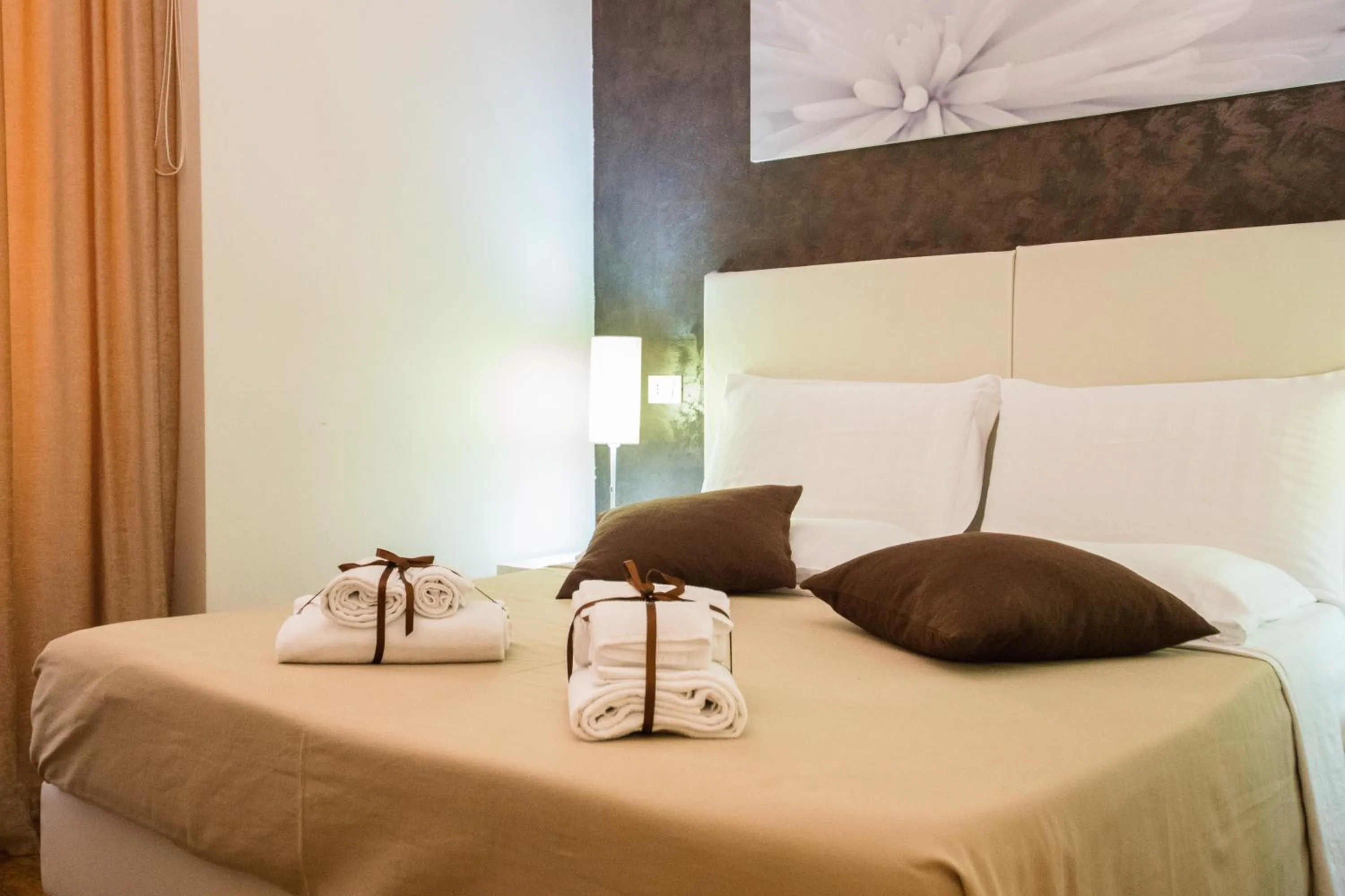 Bed in Residenza Alexander Guest House