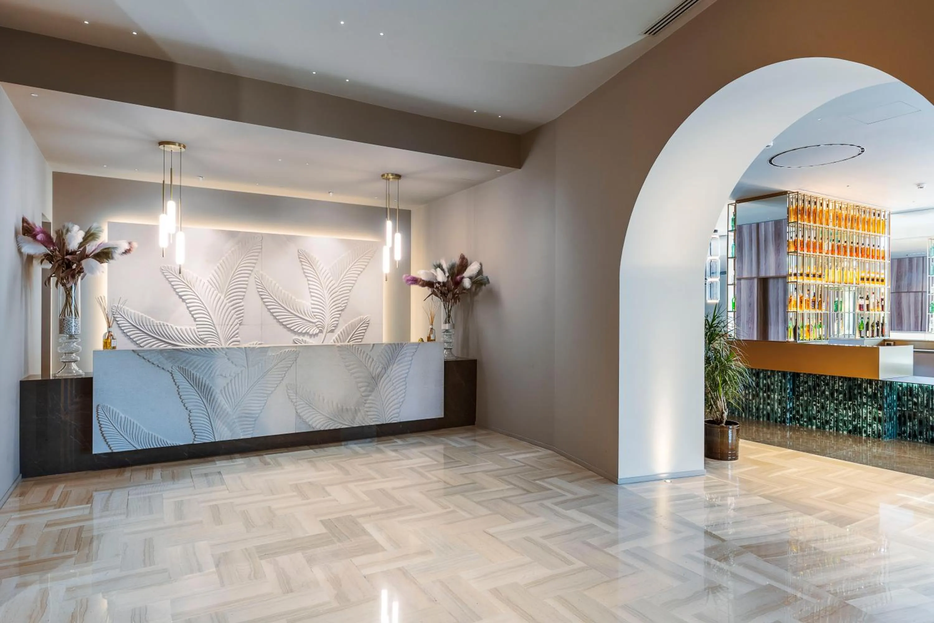 Lobby or reception in Sant Alphio Garden Hotel & SPA