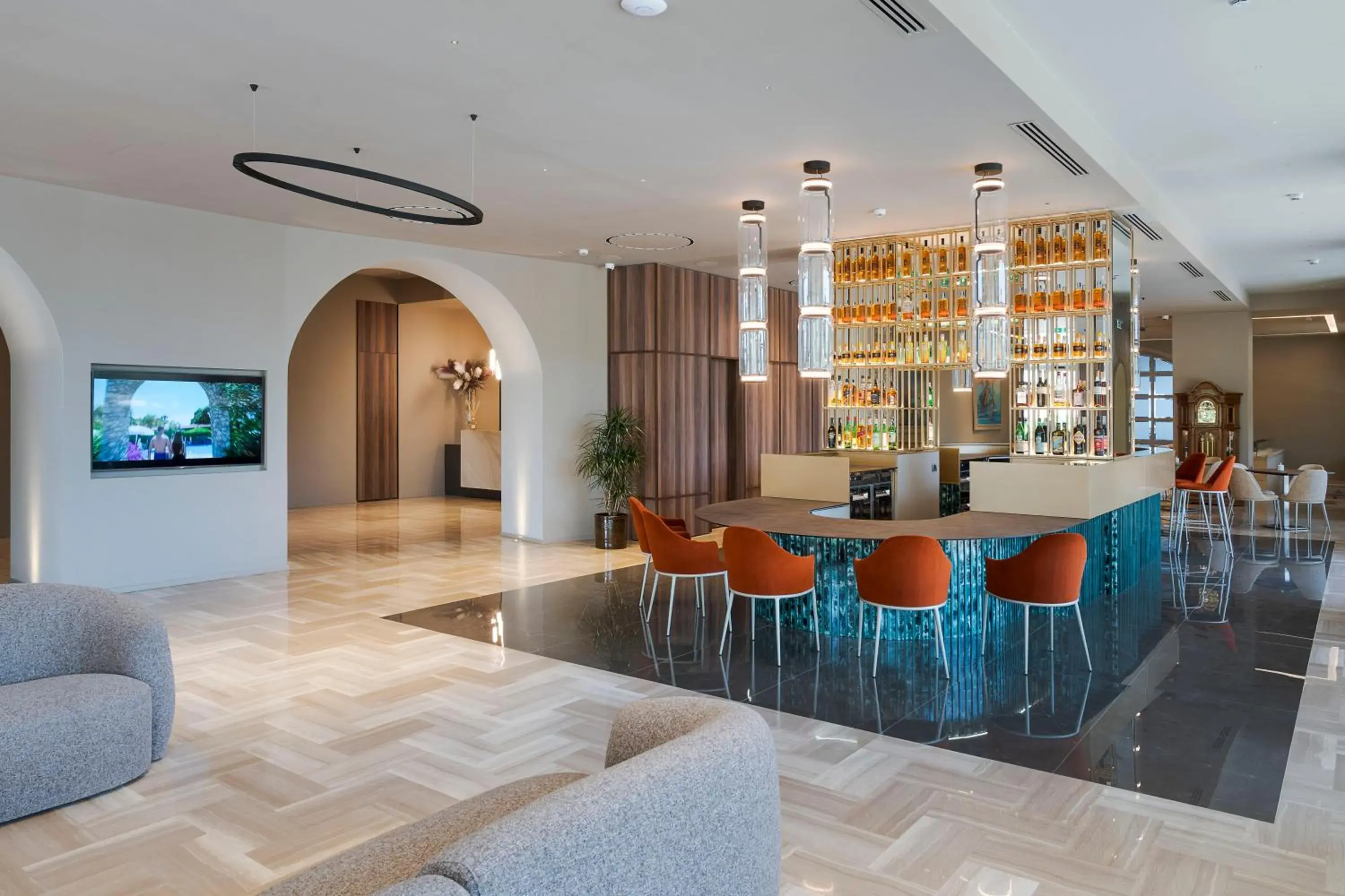 Lobby or reception in Sant Alphio Garden Hotel & SPA Lobby or reception in Sant Alphio Garden Hotel & SPA