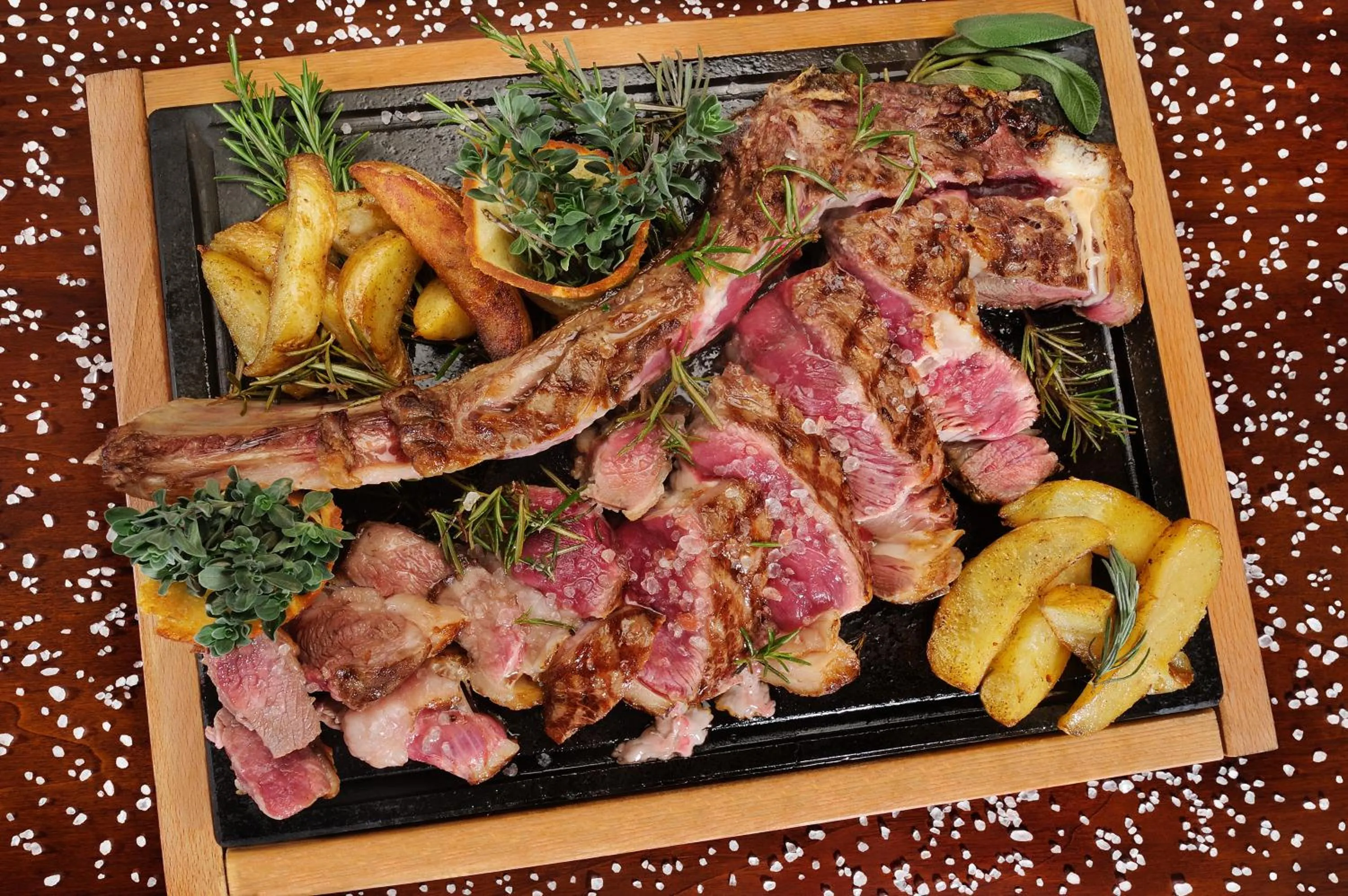 Food close-up in Villa Dafne