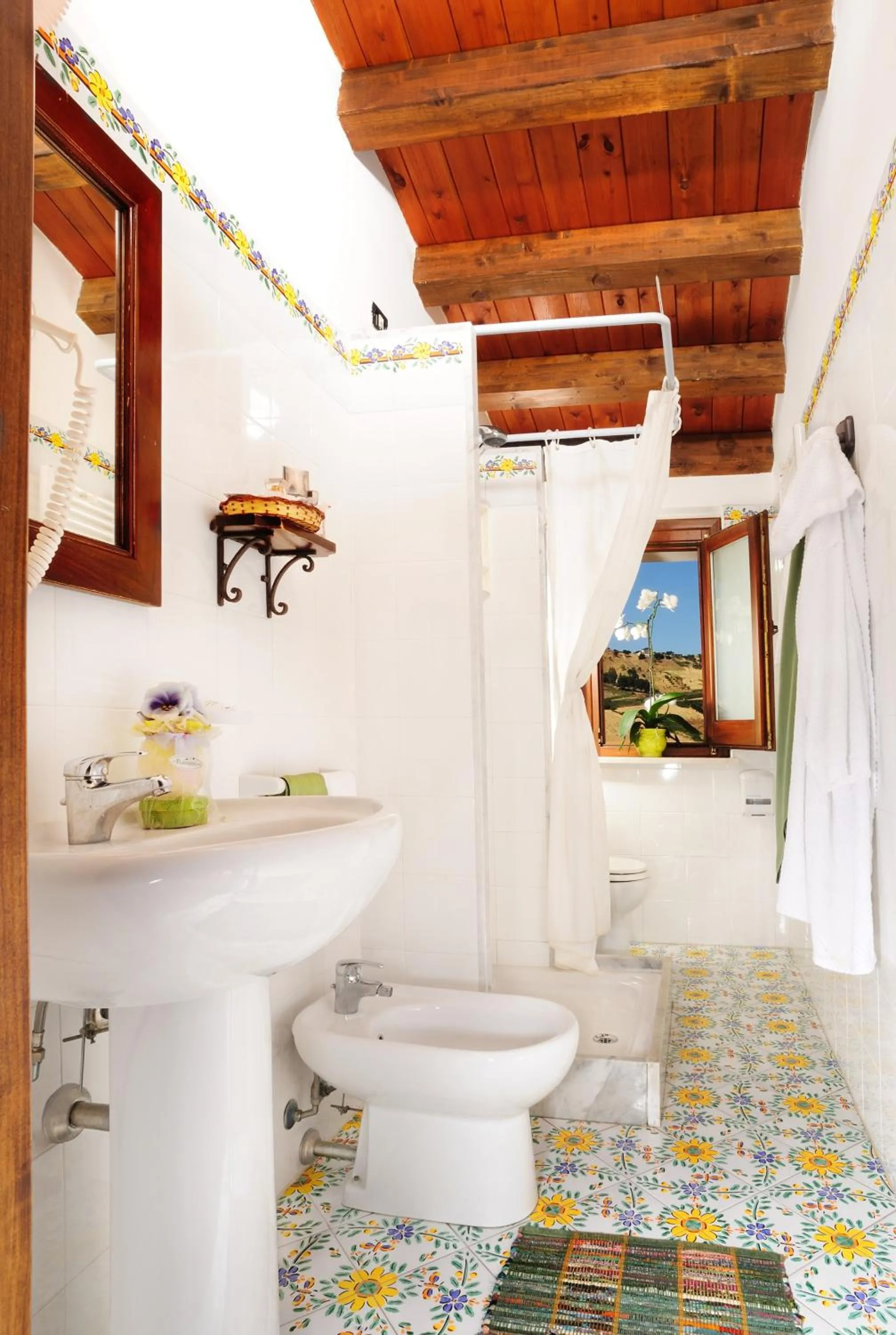 Shower in Villa Dafne