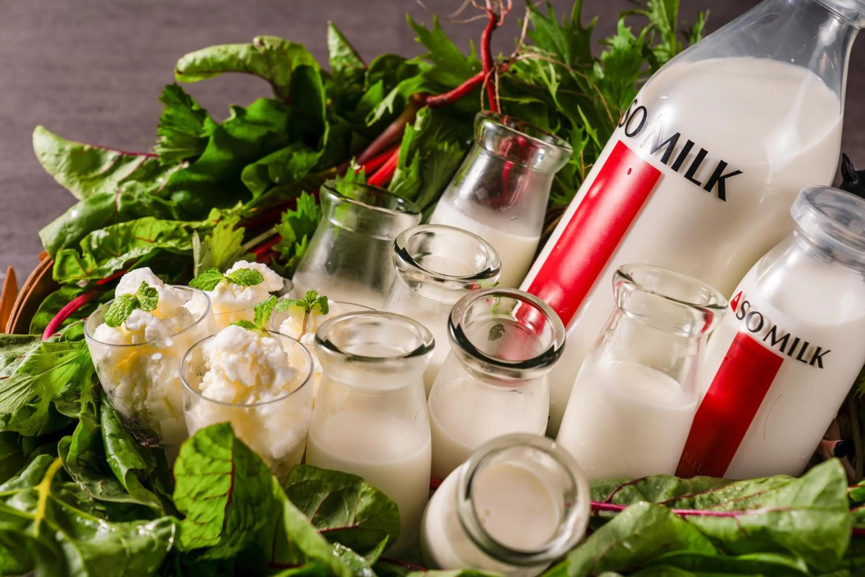 Food and drinks in KAMENOI HOTEL Aso