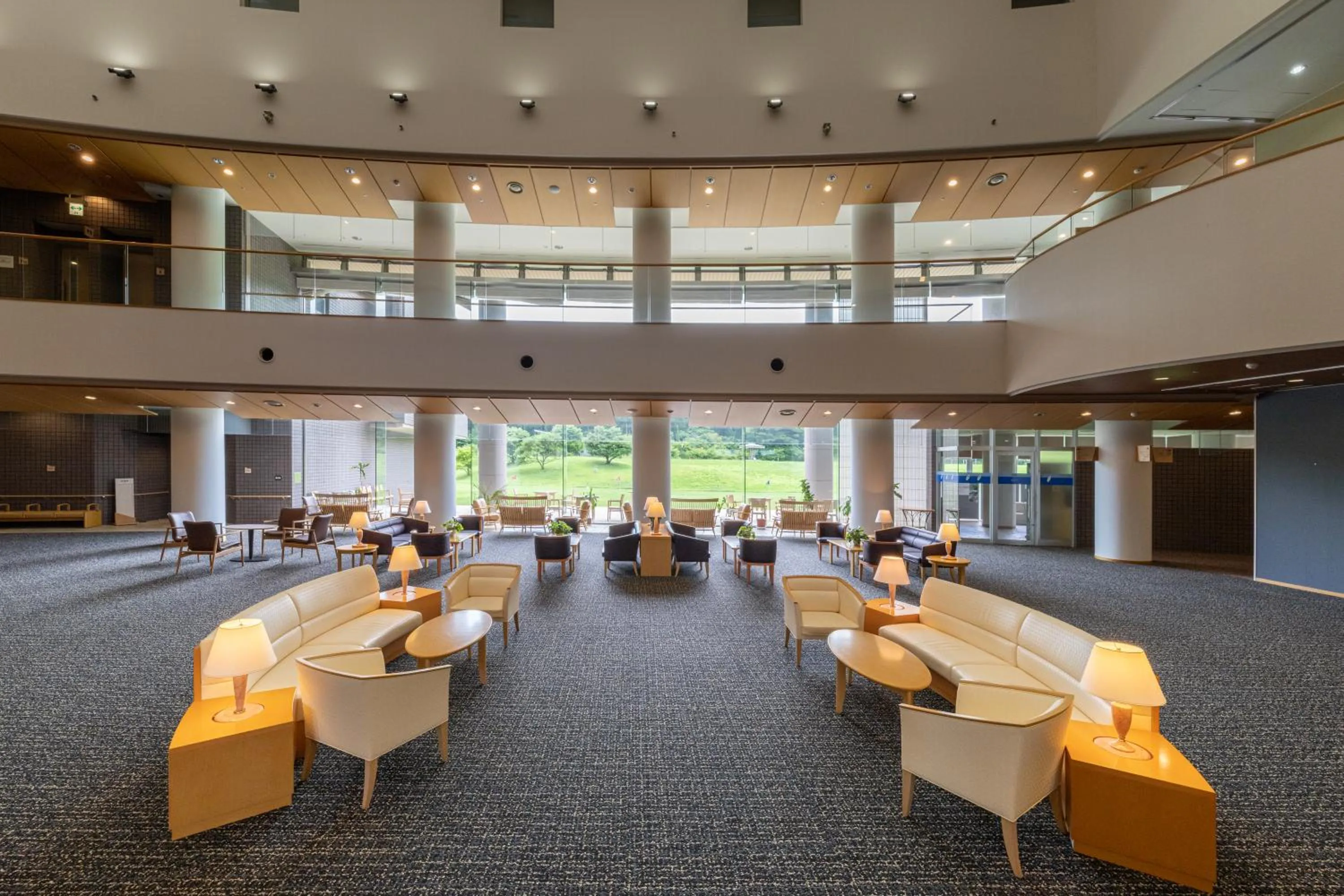 Lobby or reception in KAMENOI HOTEL Aso