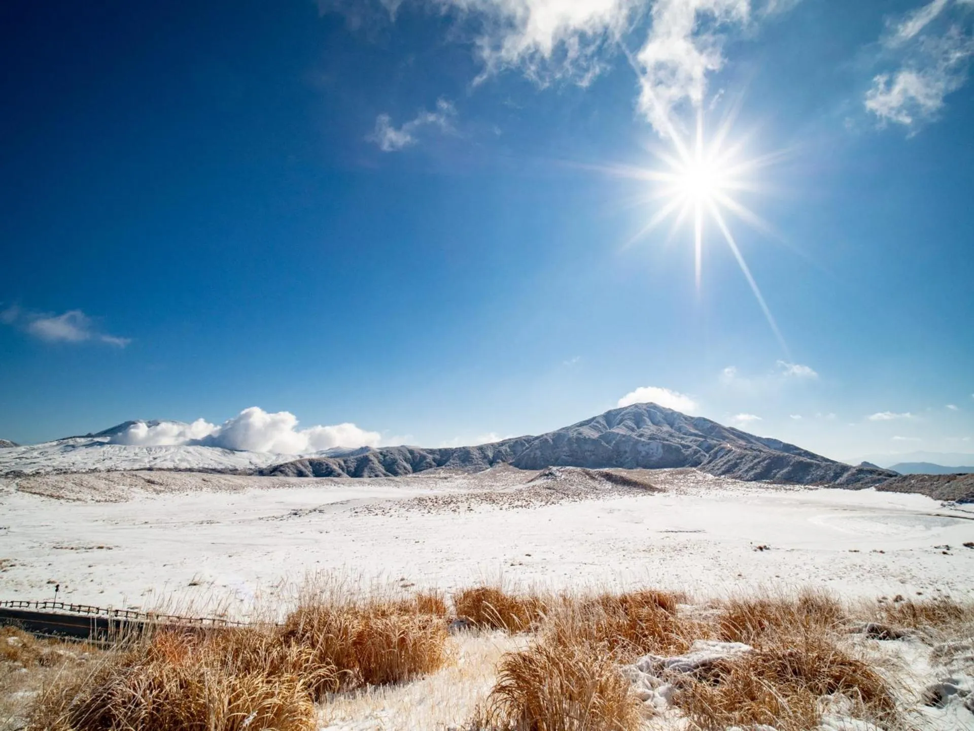 Natural landscape in KAMENOI HOTEL Aso