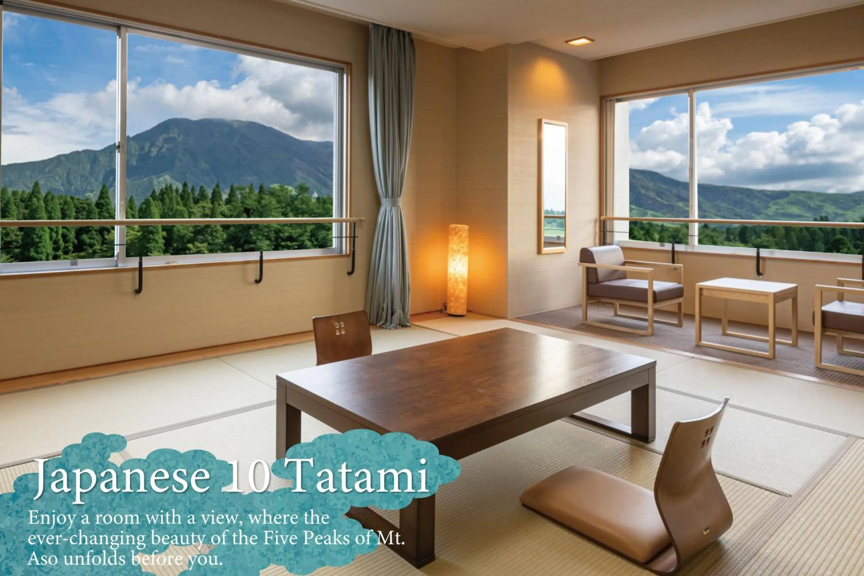 View (from property/room) in KAMENOI HOTEL Aso