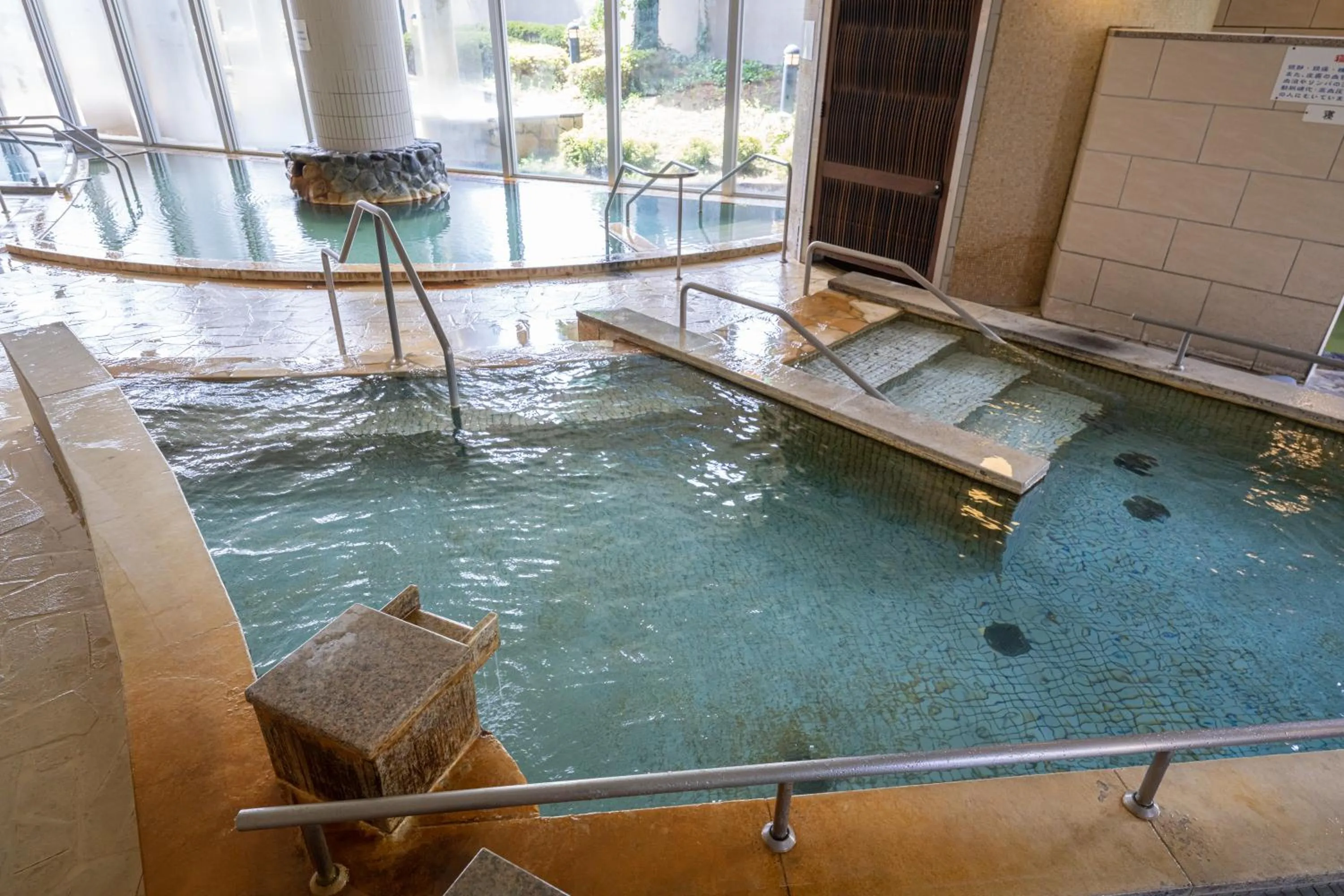 Hot Spring Bath in KAMENOI HOTEL Aso