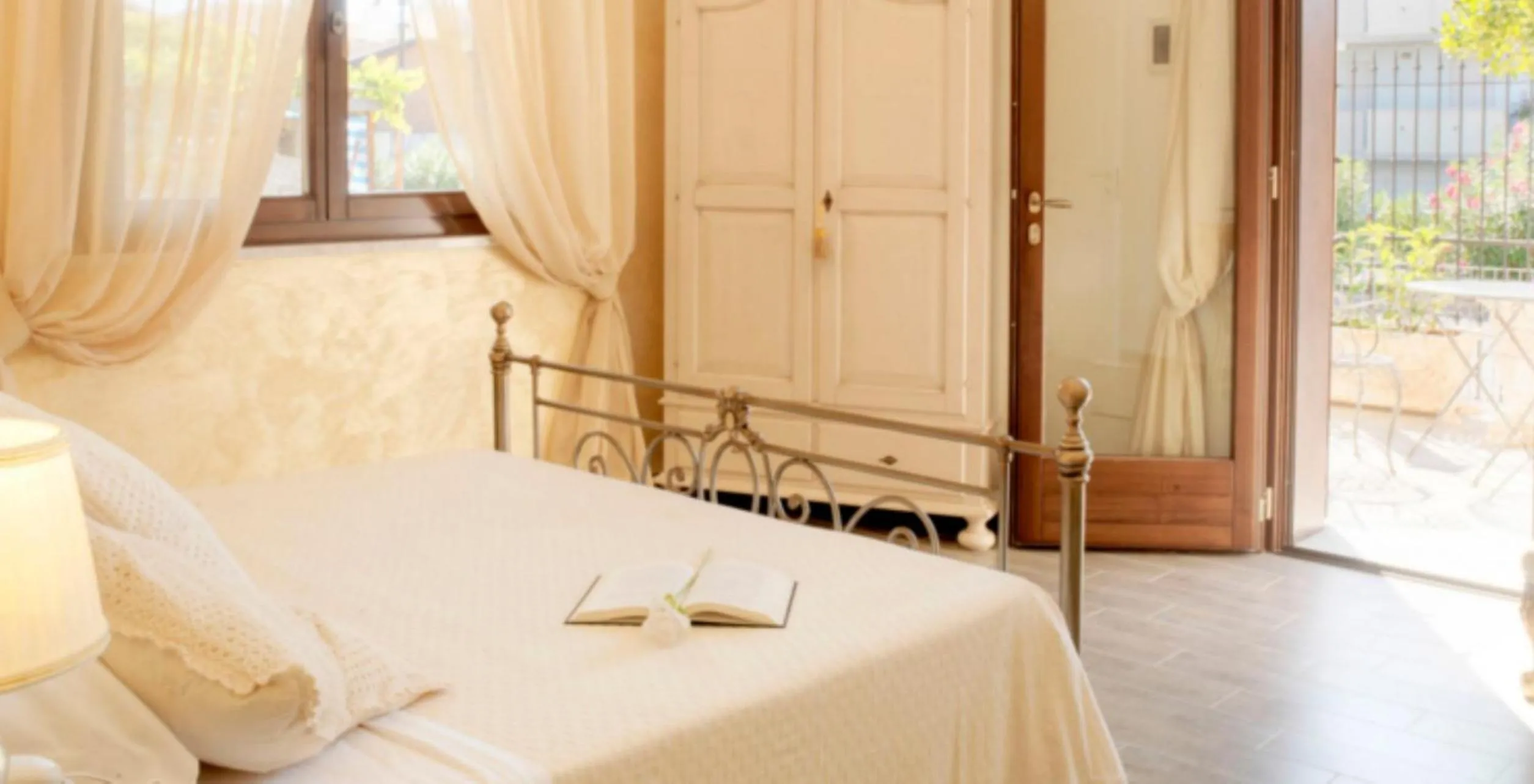 Bed in Villa Grace Tombolato