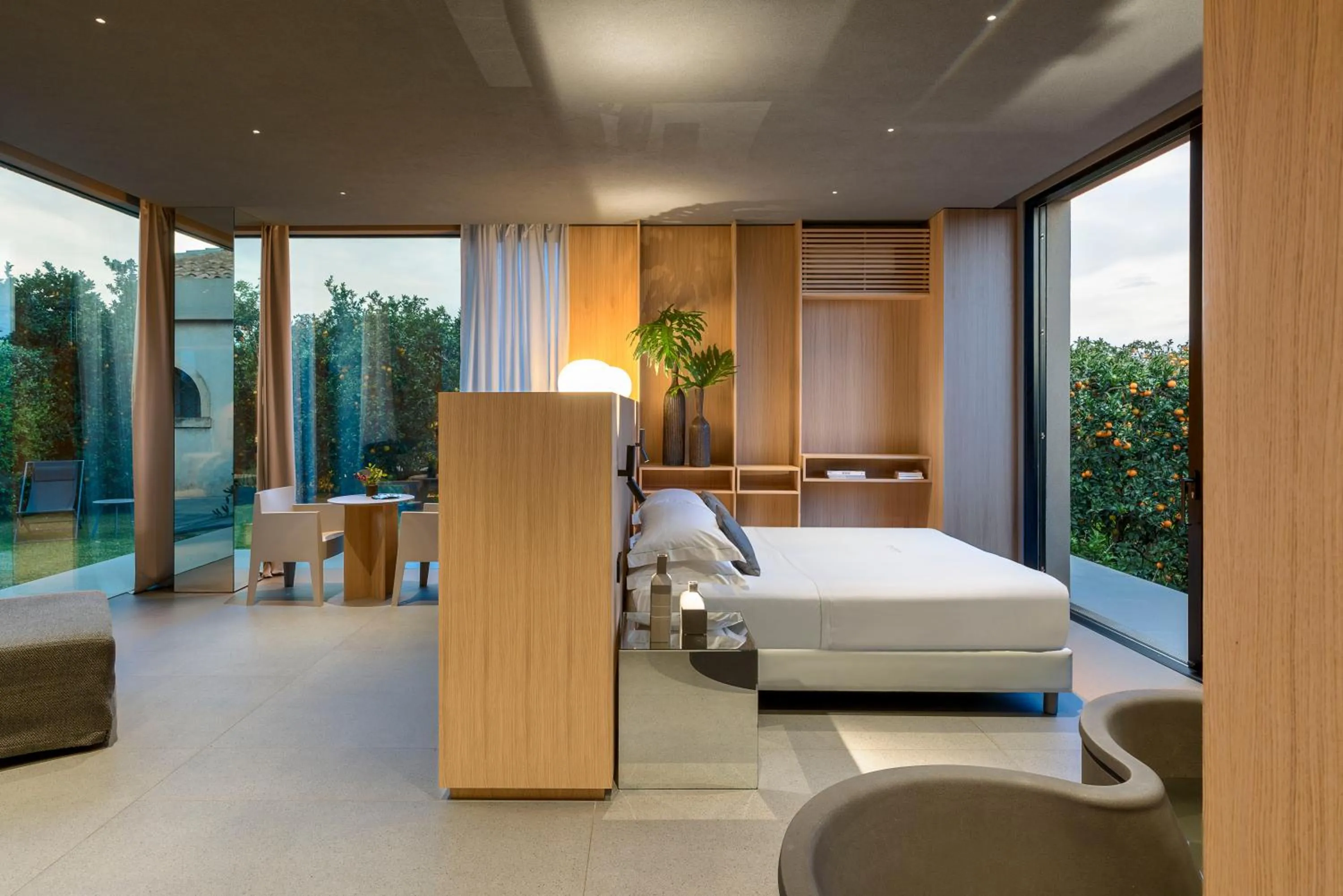 Bed in Zash Country Boutique hotel & SPA