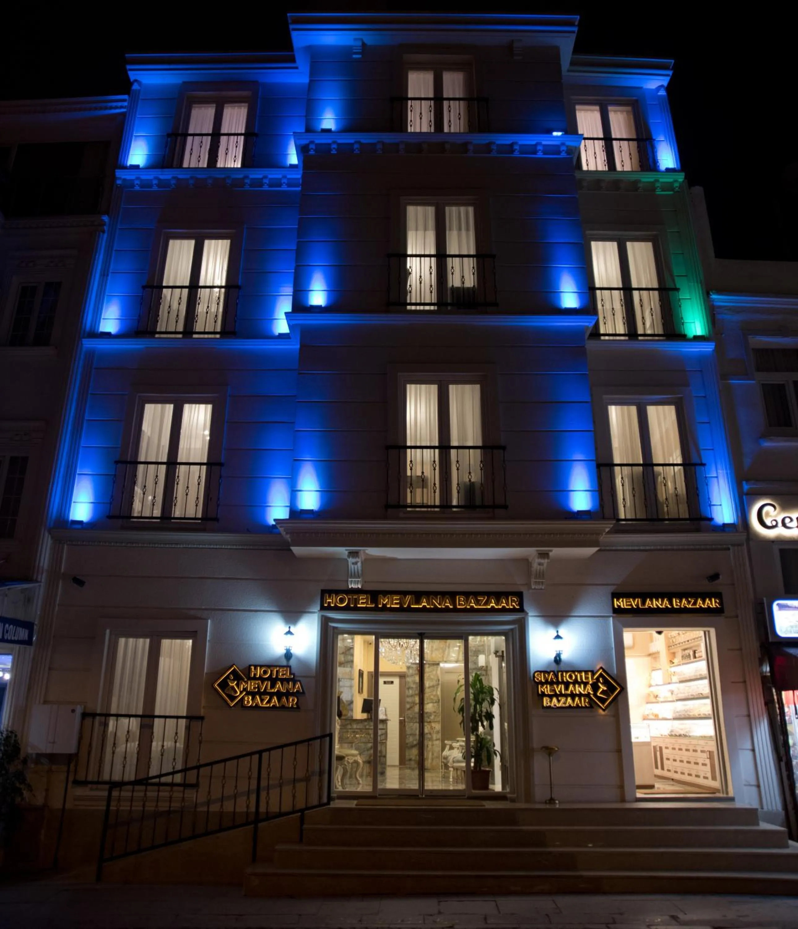 Facade/entrance in Hotel Mevlana Bazaar