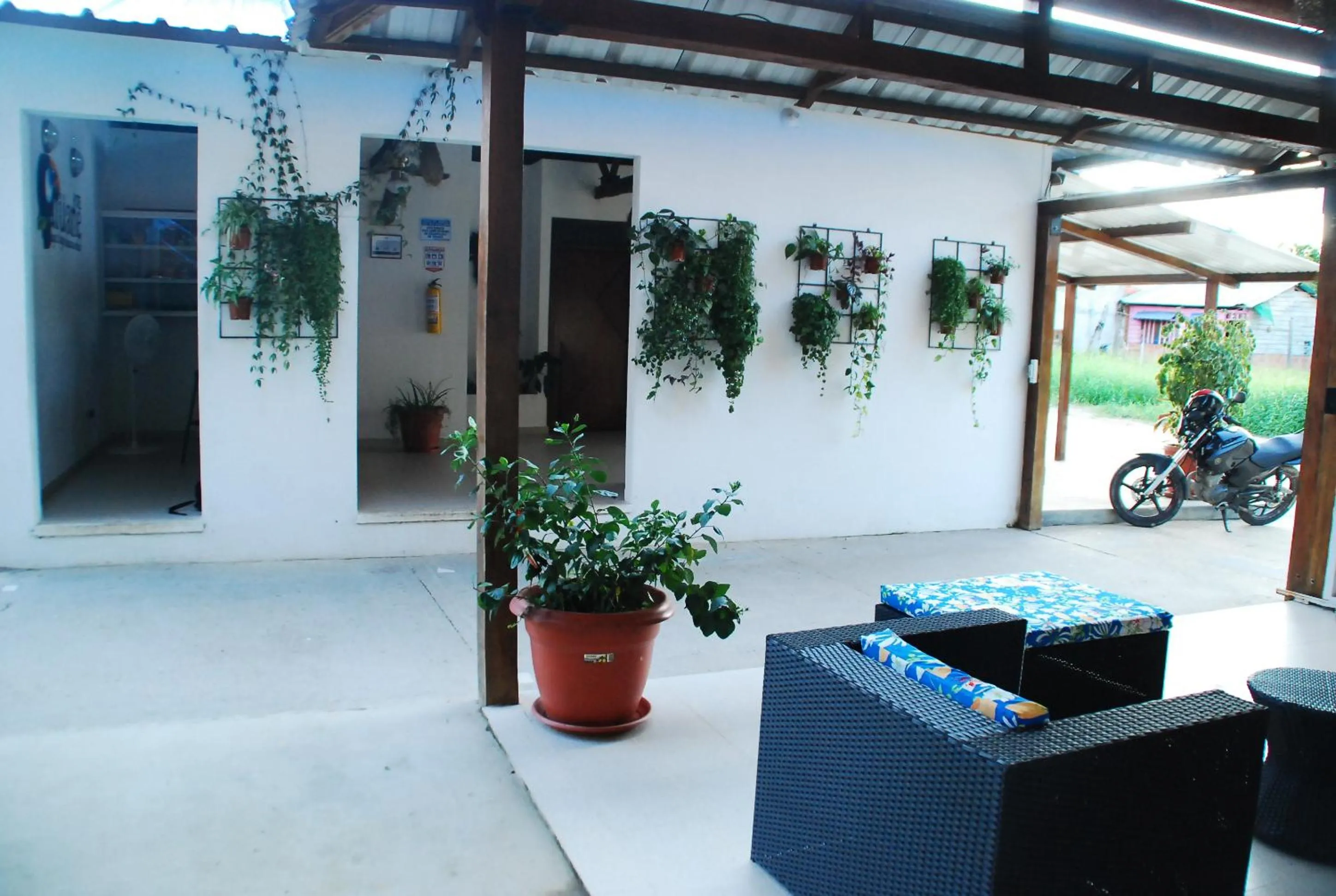 Seating area in Hotel Utüane