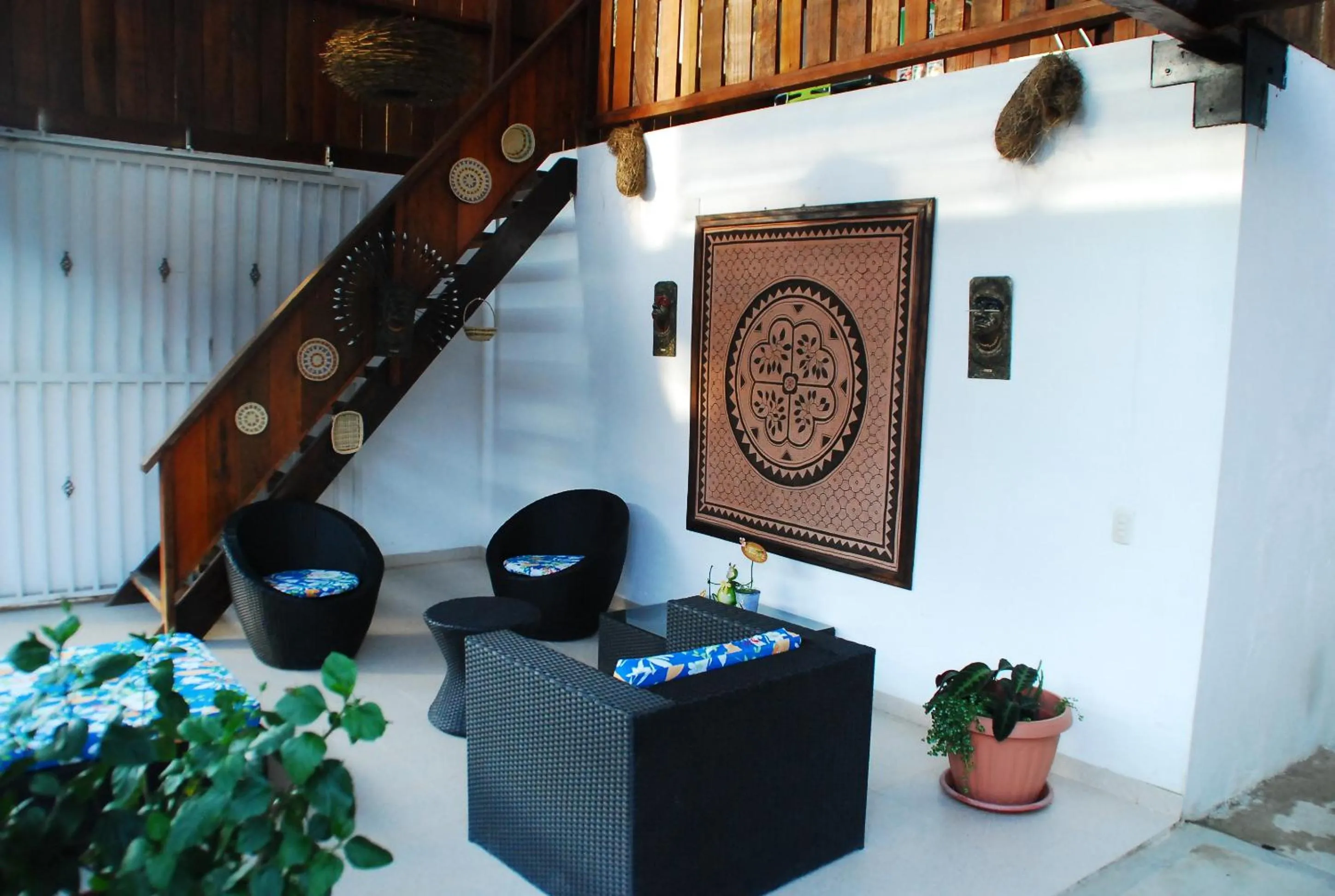 Living room in Hotel Utüane