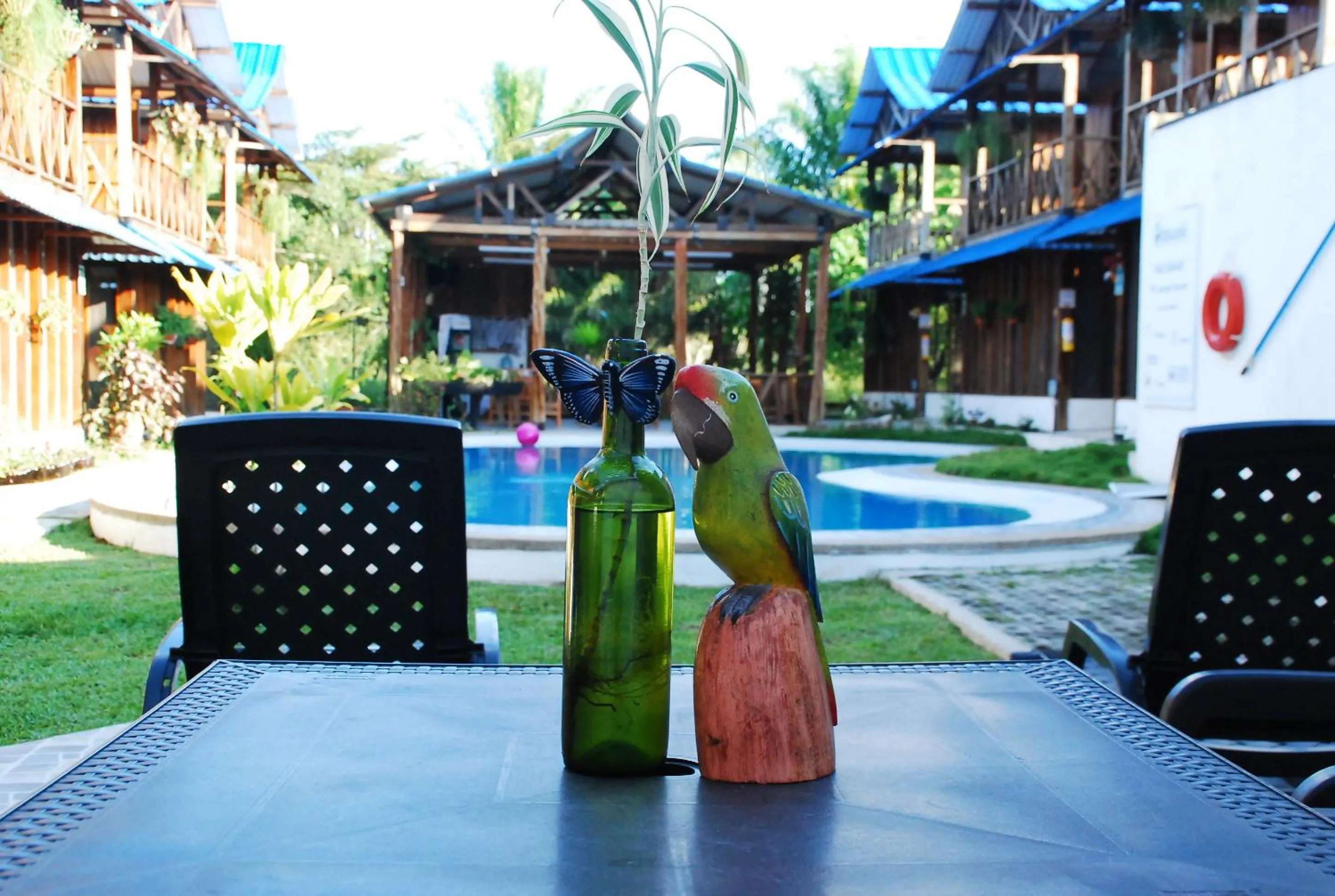 Decorative detail in Hotel Utüane