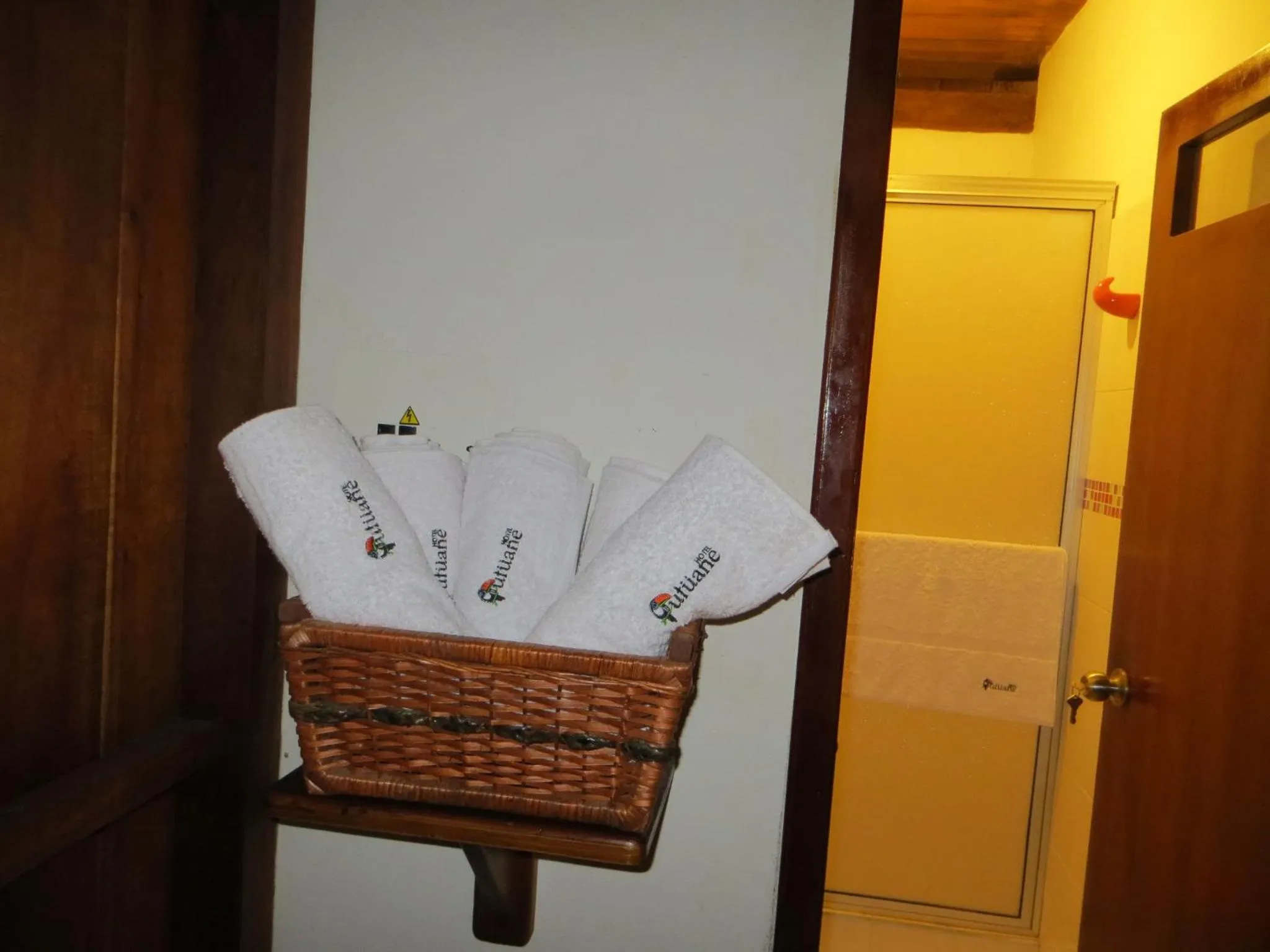 Bathroom in Hotel Utüane