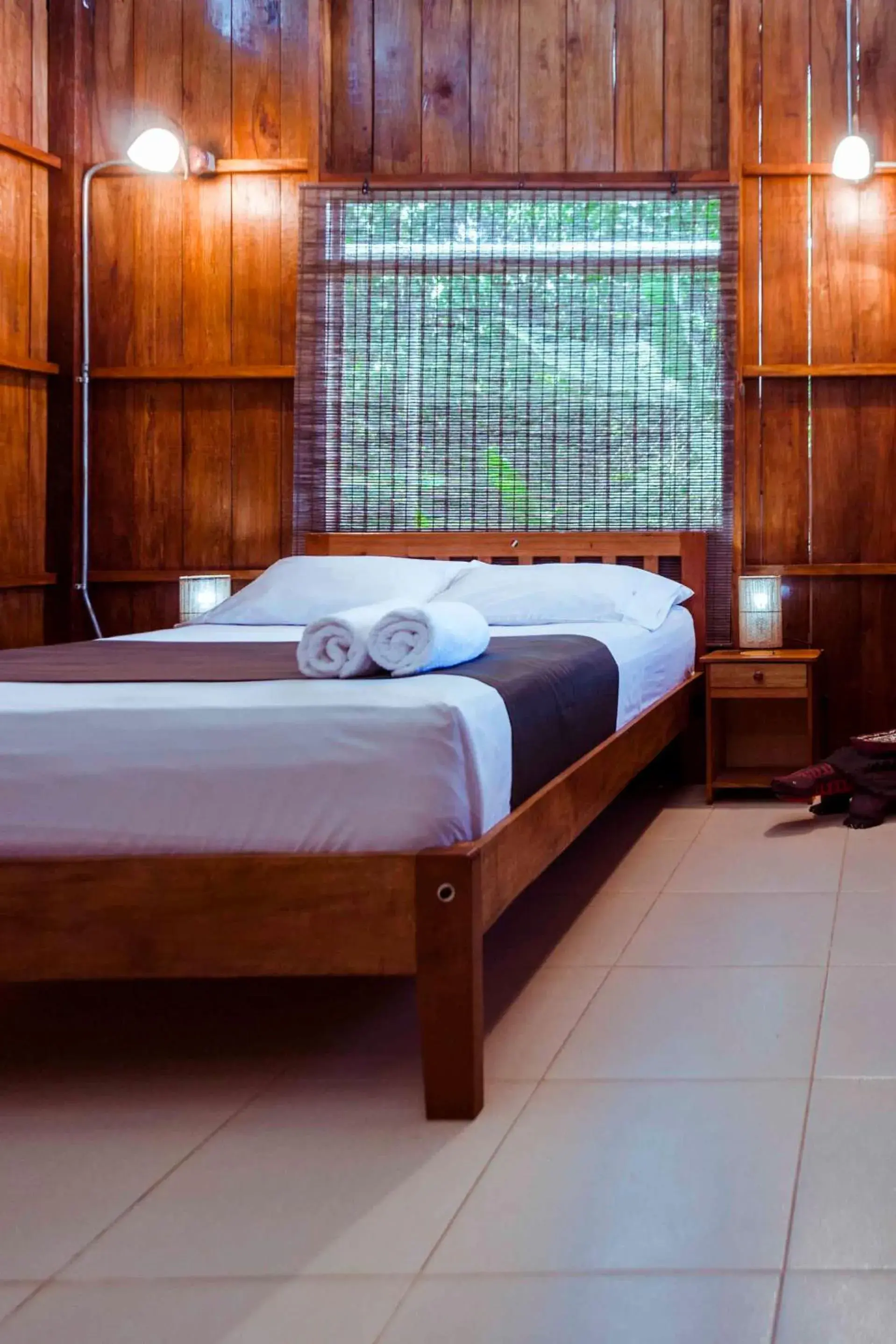 Bed in Hotel Utüane Bed in Hotel Utüane