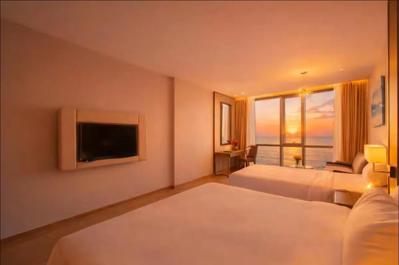 Bed in Holi Panorama Condotel