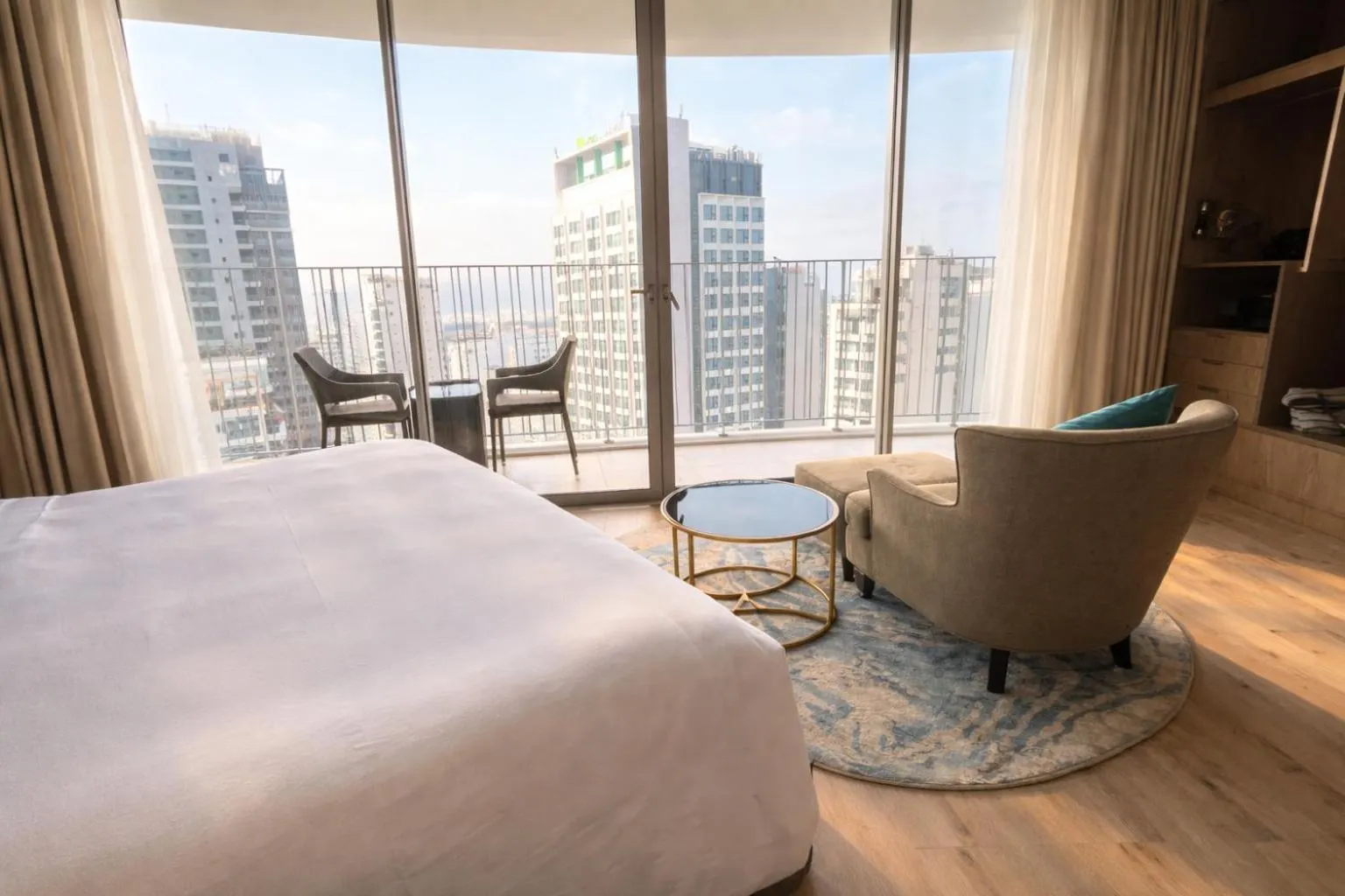 Bed in Holi Panorama Condotel