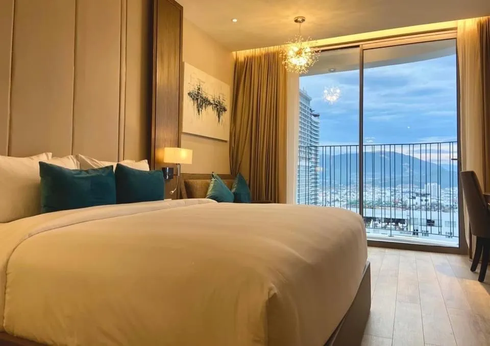 Bed in Holi Panorama Condotel