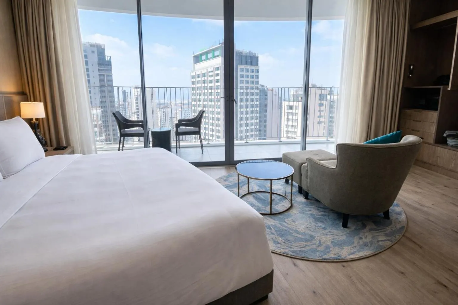 Bed in Holi Panorama Condotel