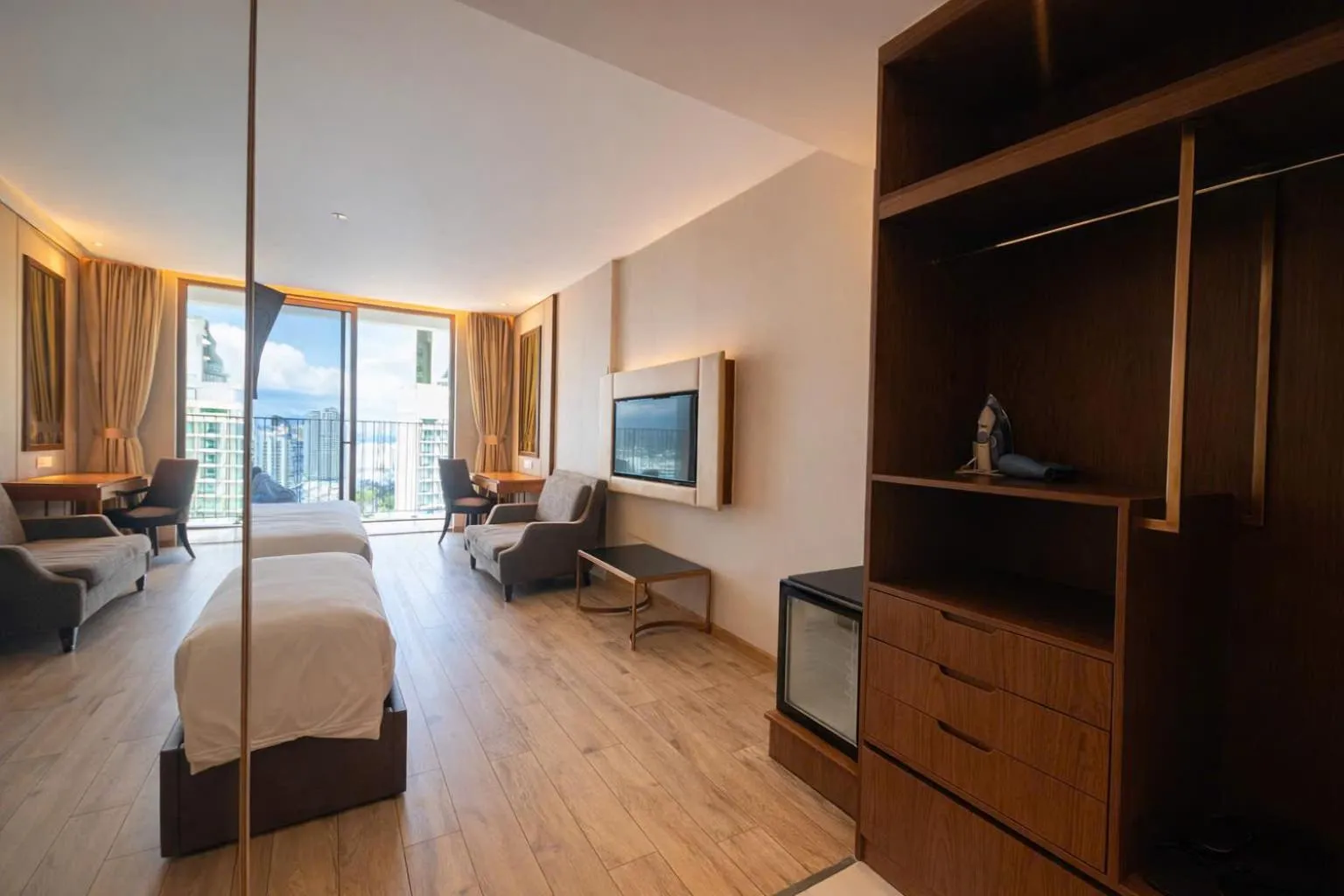 Bed in Holi Panorama Condotel