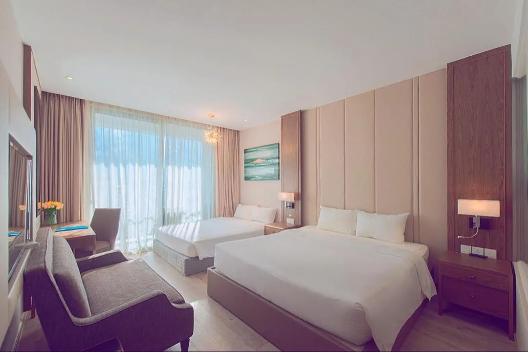 Bed in Holi Panorama Condotel