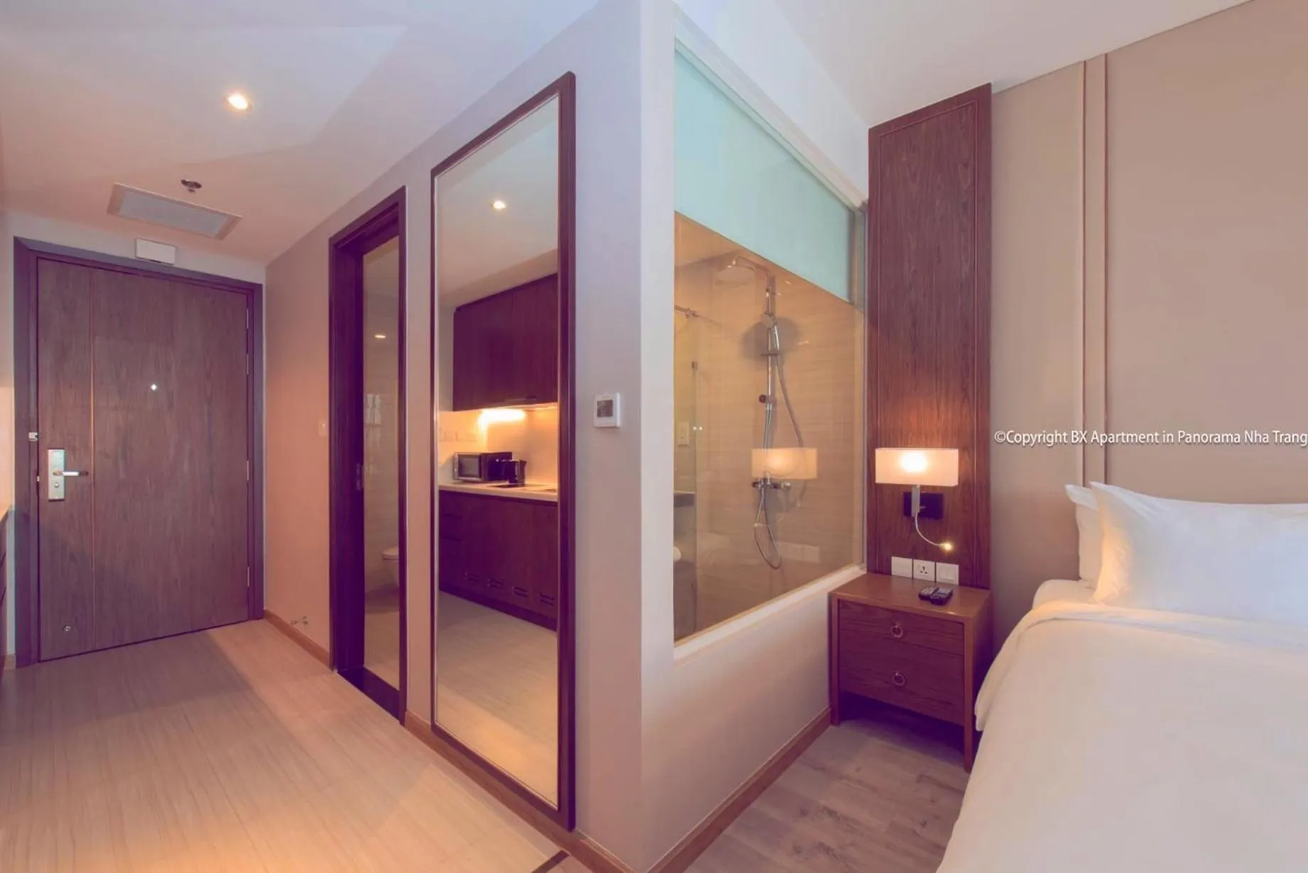 Bed in Holi Panorama Condotel