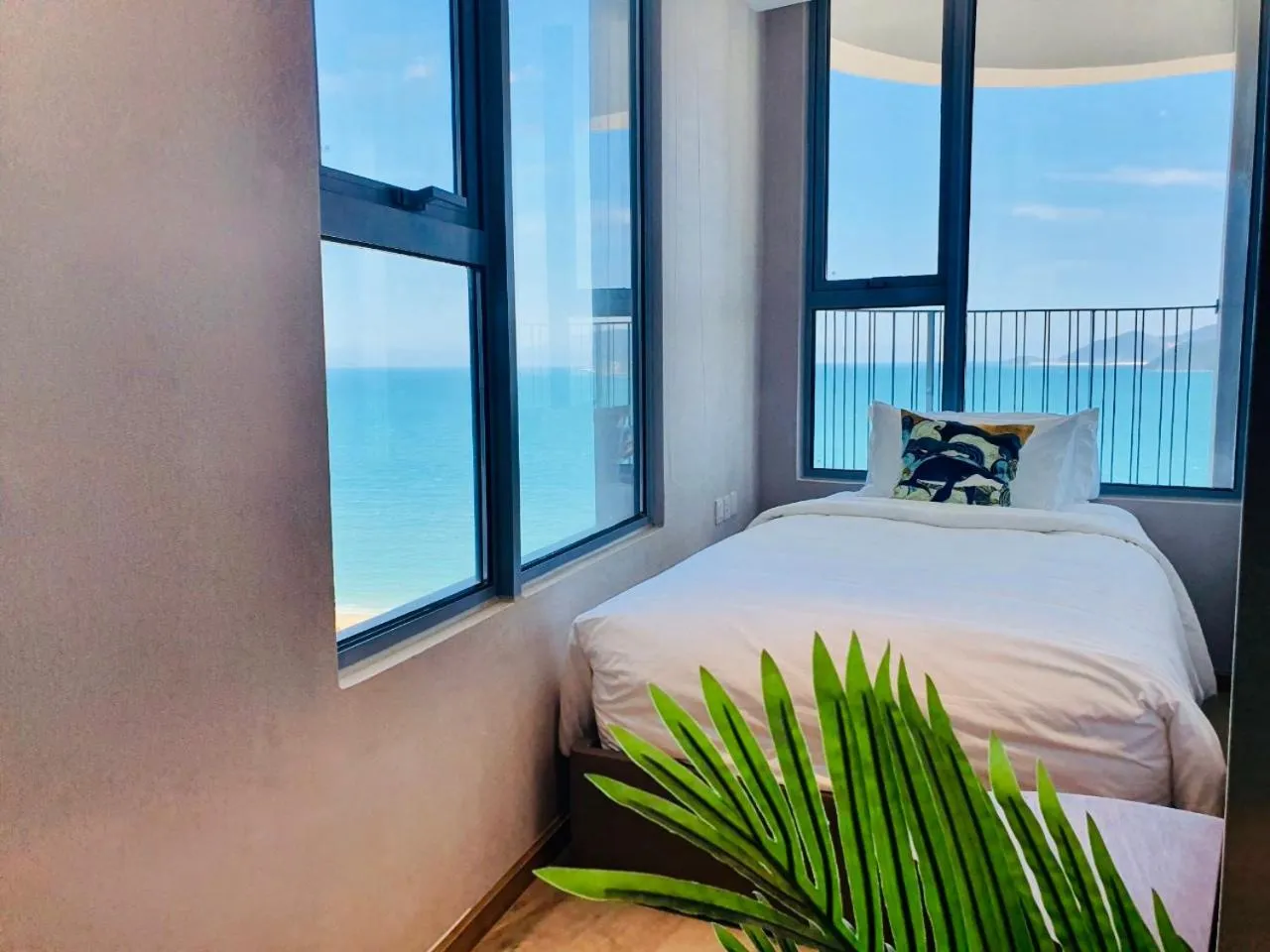 Bed in Holi Panorama Condotel