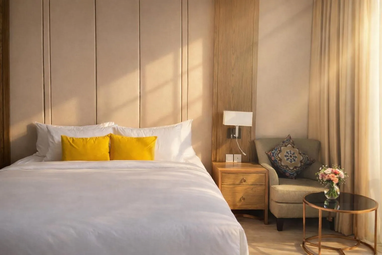 Bed in Holi Panorama Condotel