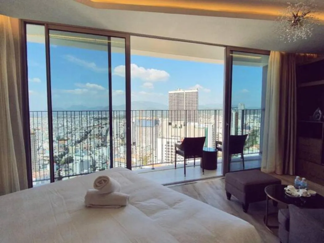 Bed in Holi Panorama Condotel