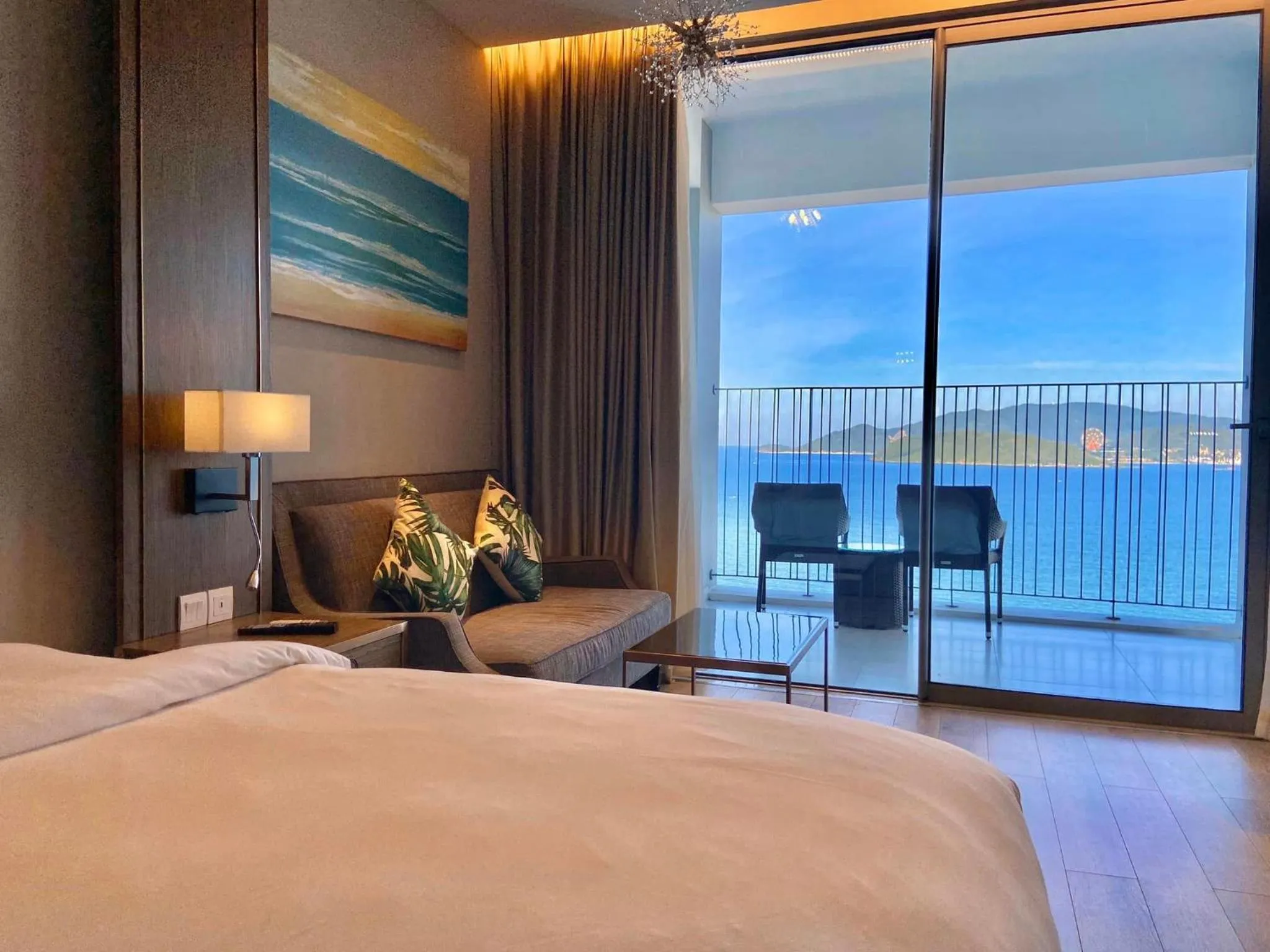 Bed in Holi Panorama Condotel