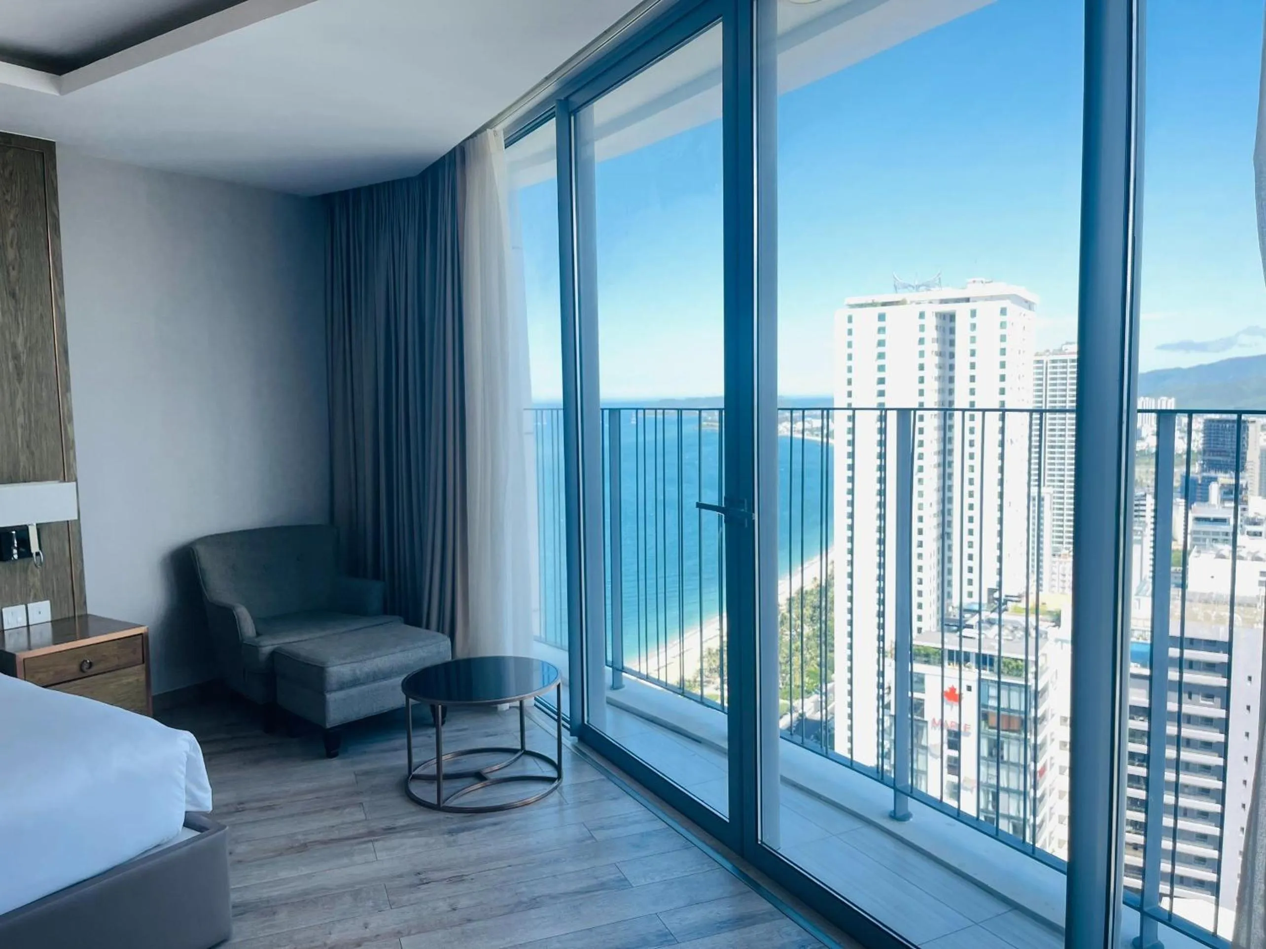 Bed in Holi Panorama Condotel