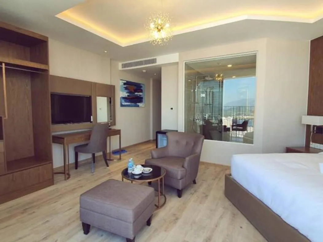 Bed in Holi Panorama Condotel