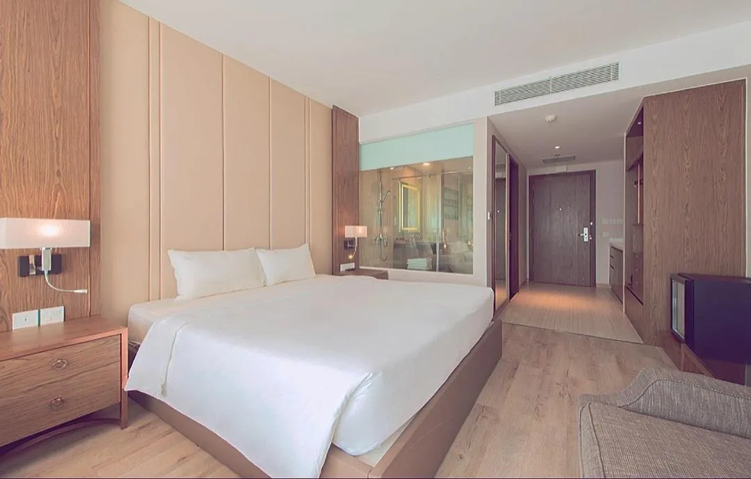 Bed in Holi Panorama Condotel