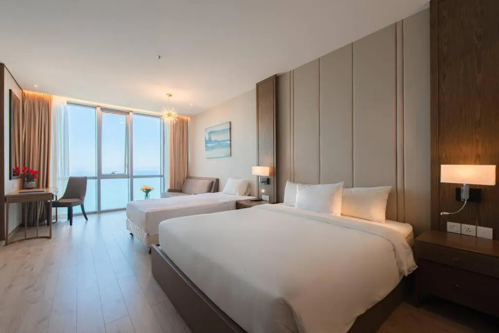 Bed in Holi Panorama Condotel