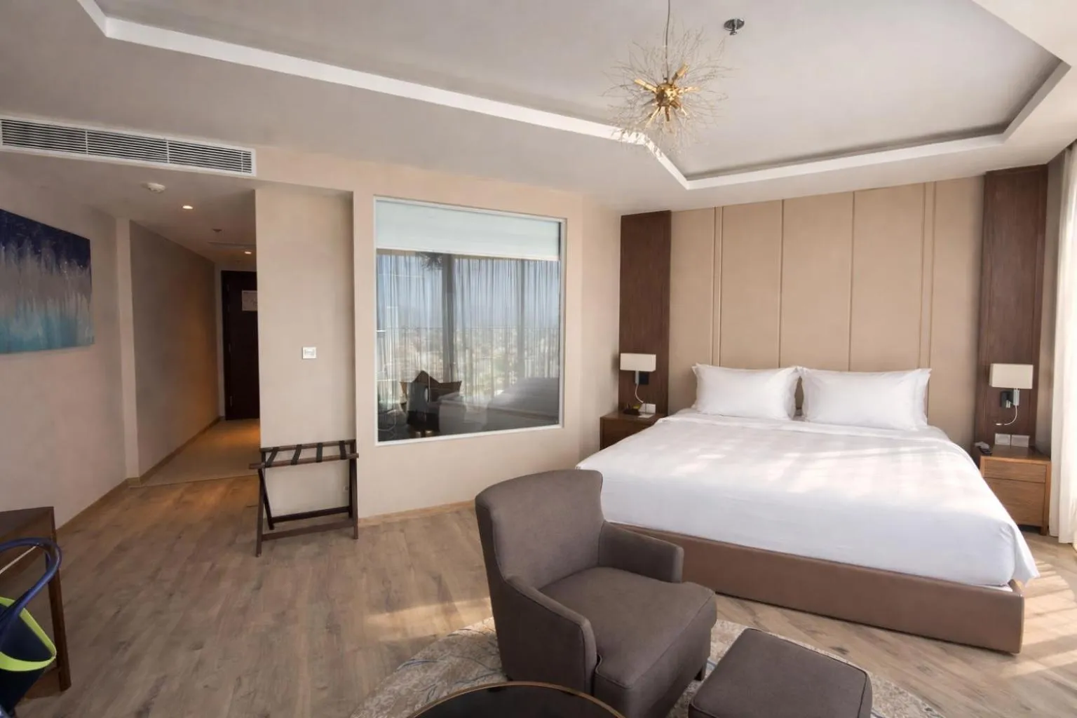 Bed in Holi Panorama Condotel