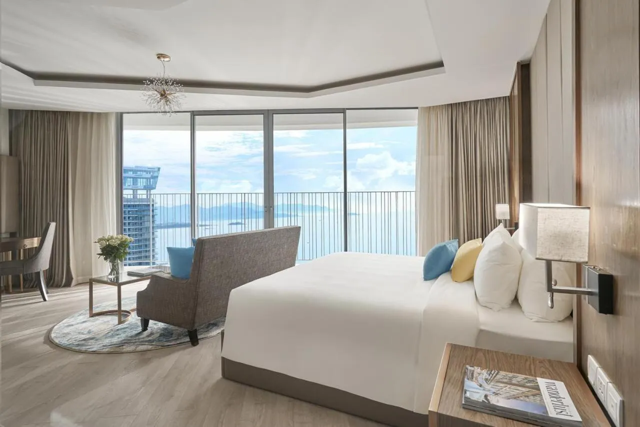 Bed in Holi Panorama Condotel