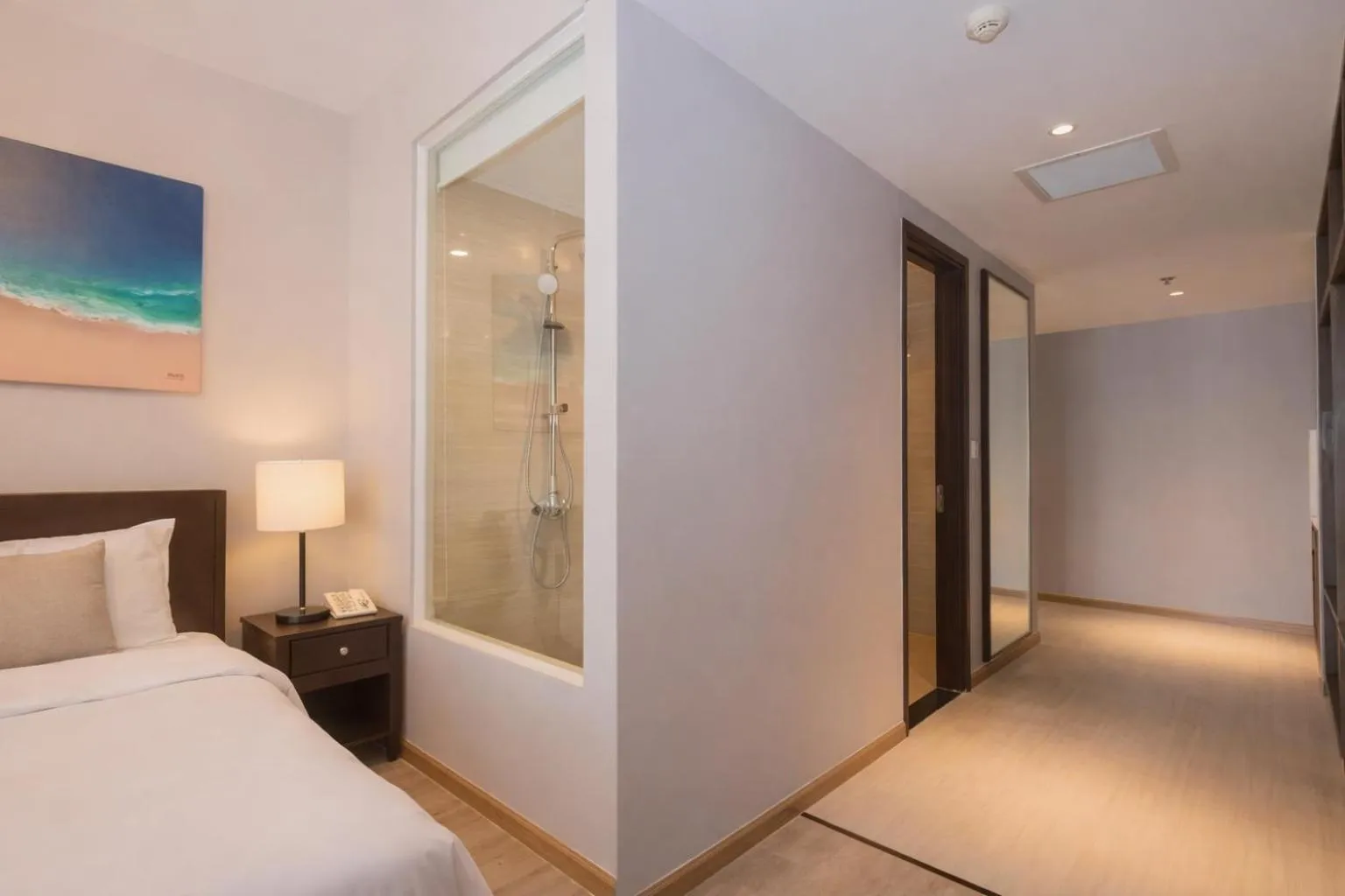 Bed in Holi Panorama Condotel