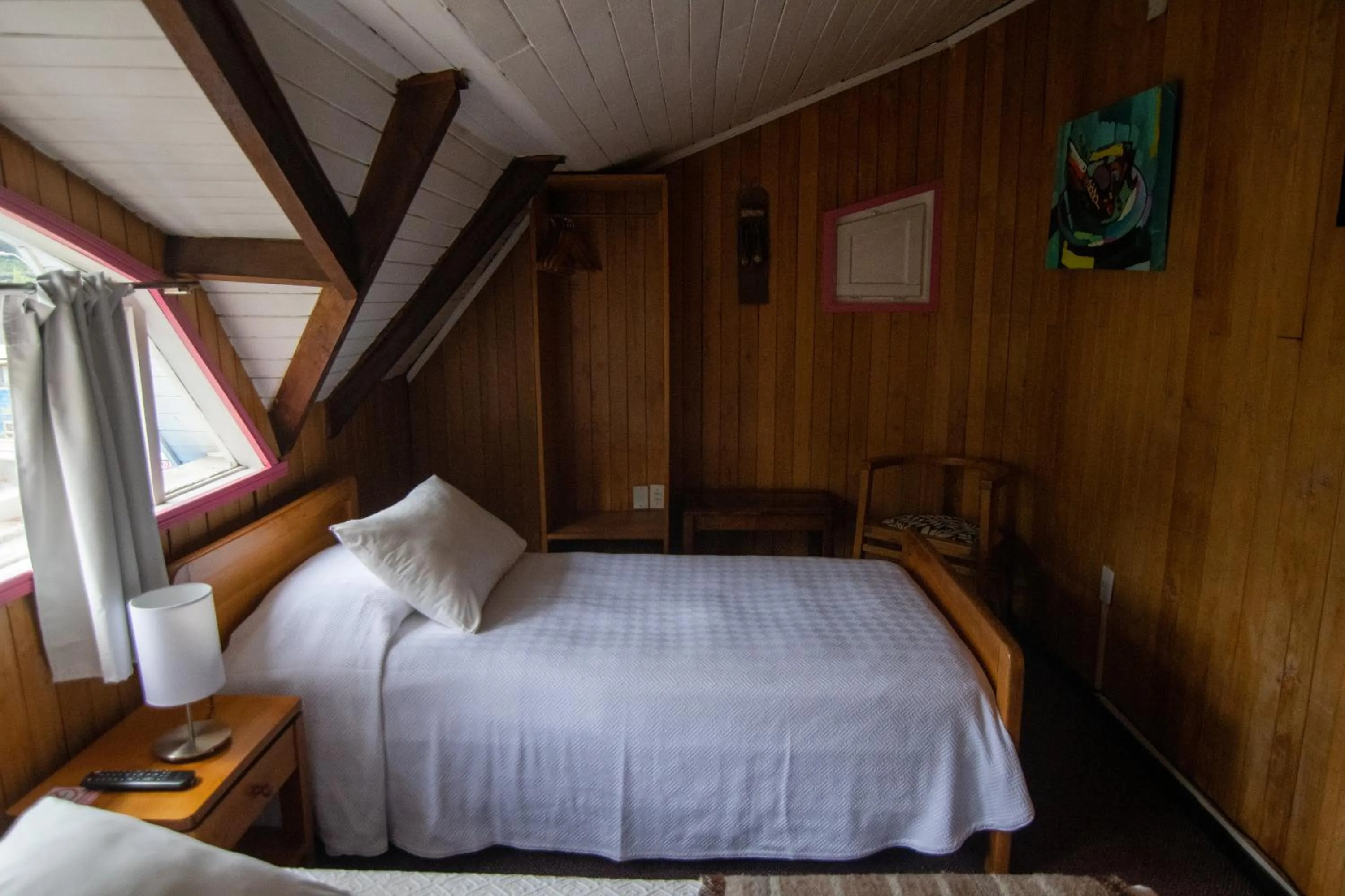 Bed in Hotel Unicornio Azul