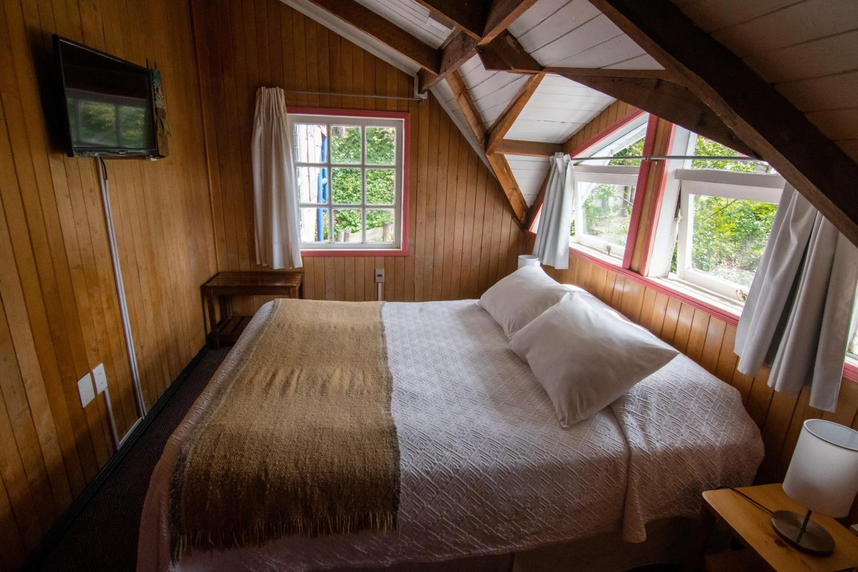 Bed in Hotel Unicornio Azul