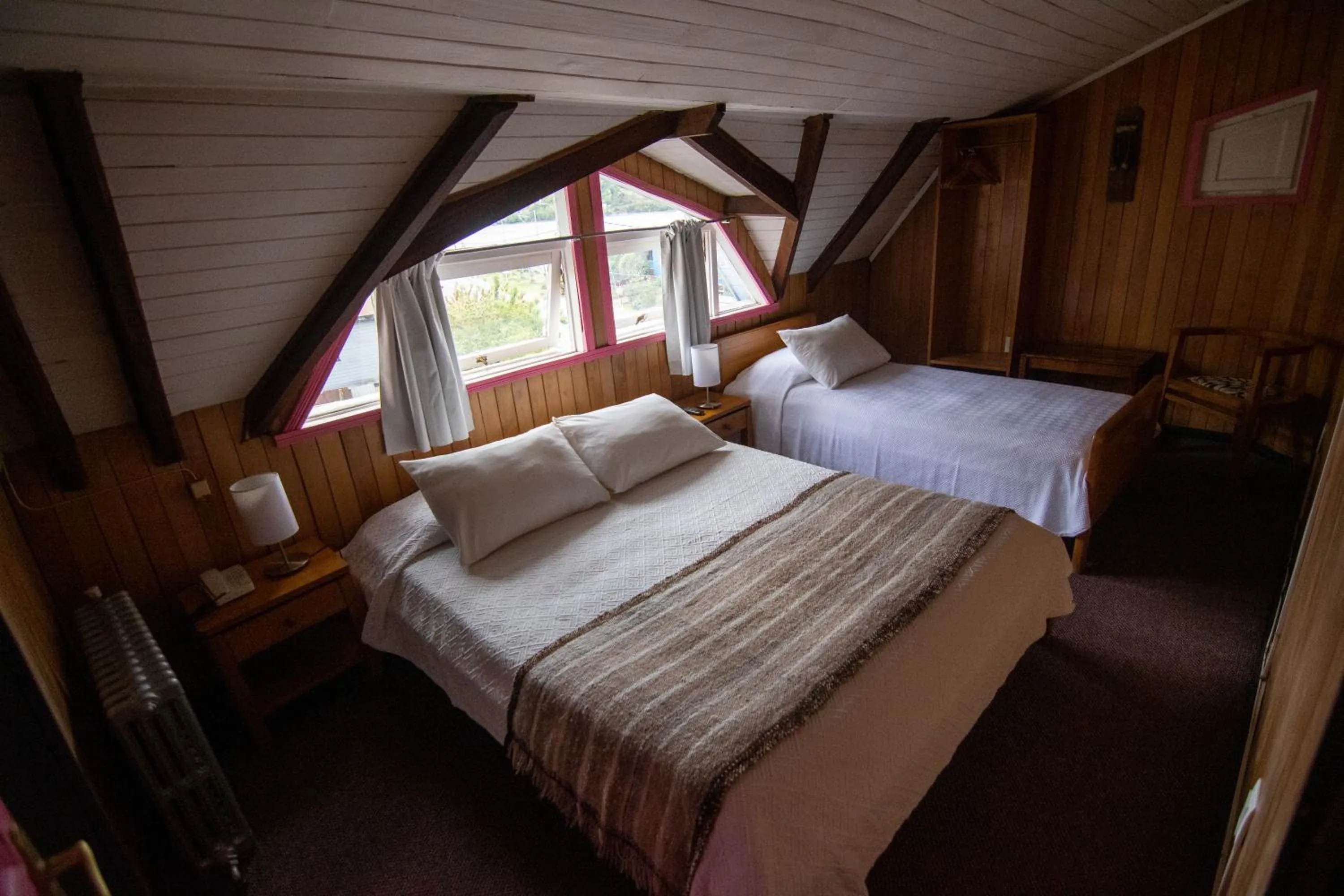 Bed in Hotel Unicornio Azul