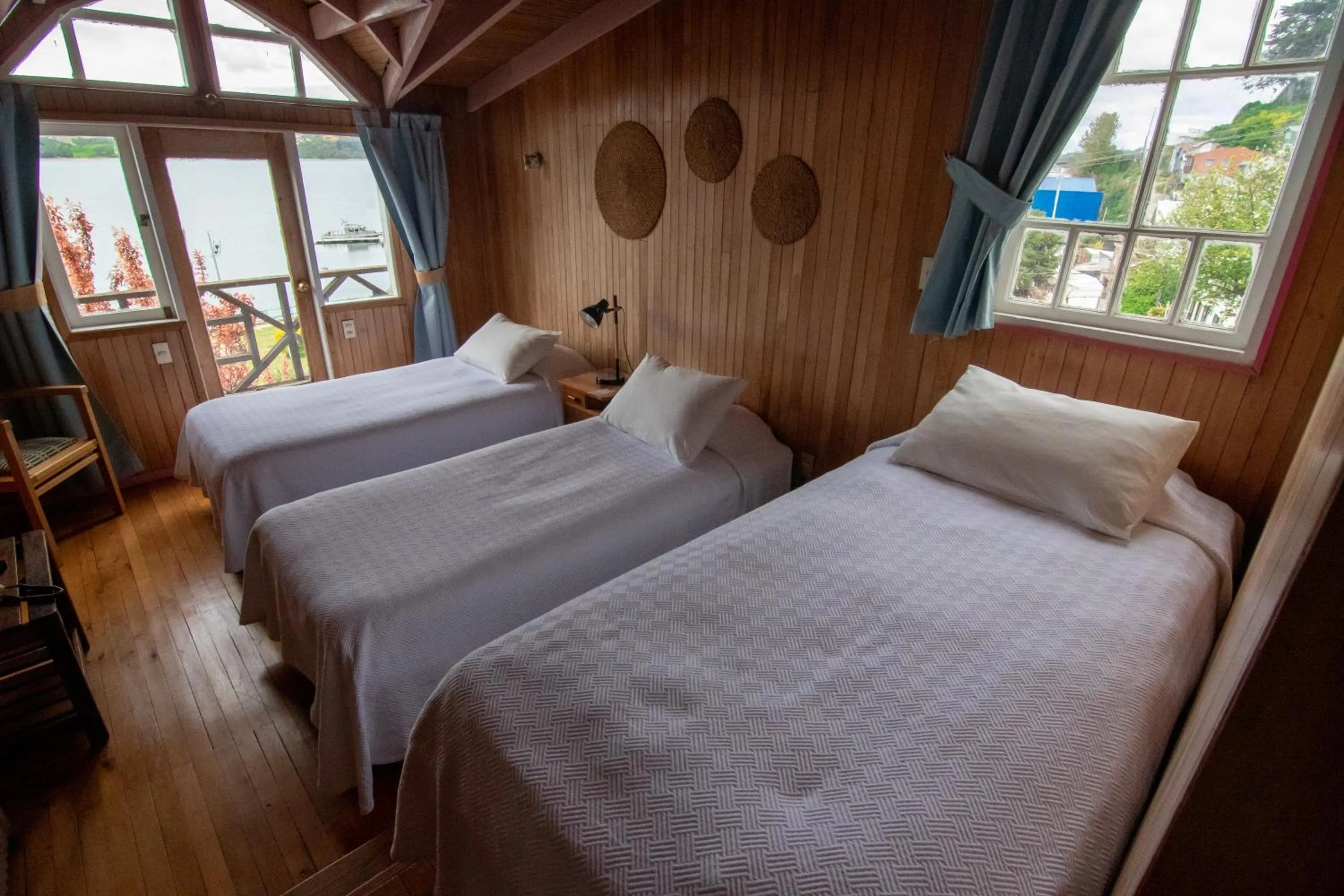 Bed in Hotel Unicornio Azul
