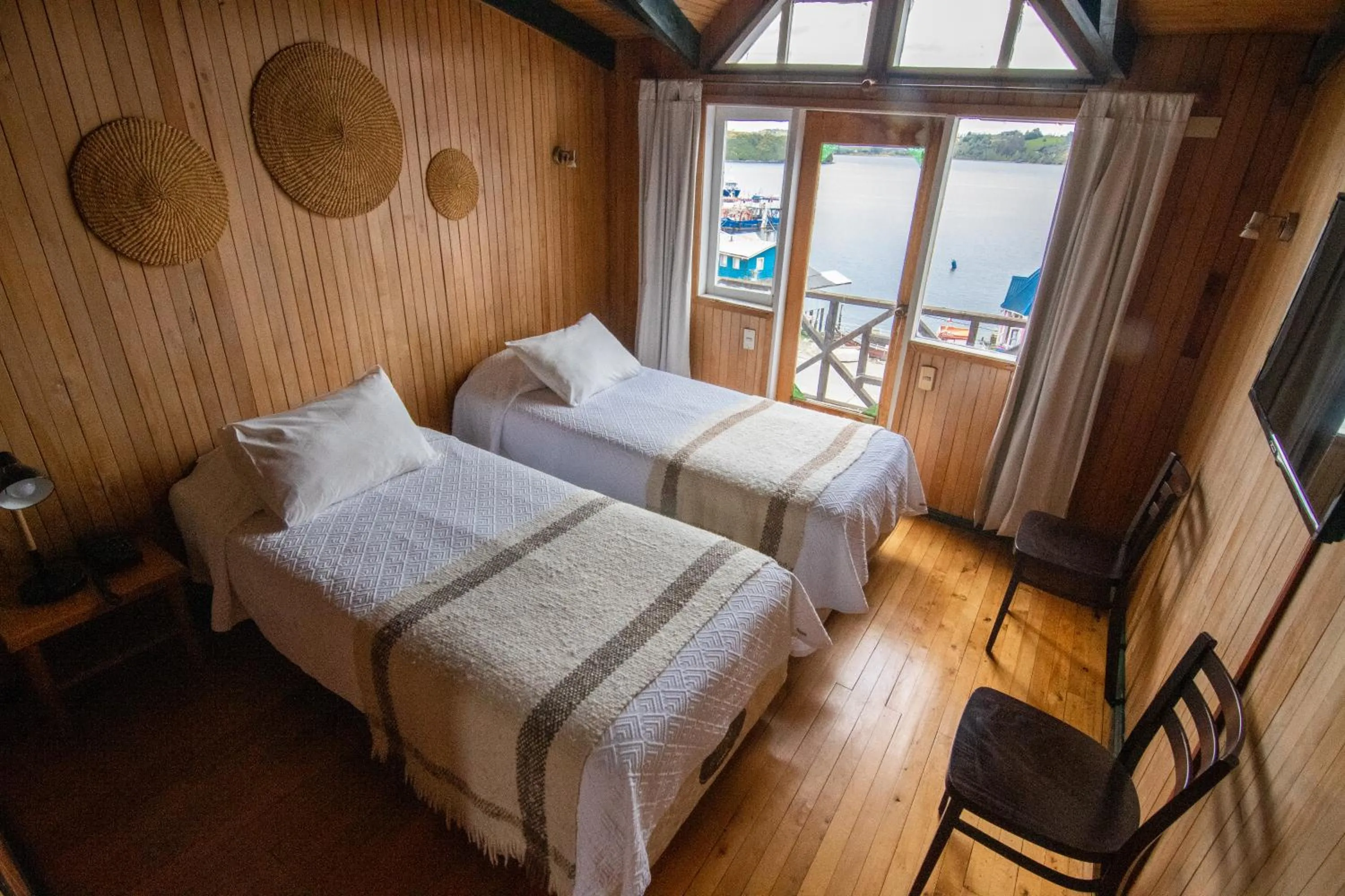 Bed in Hotel Unicornio Azul