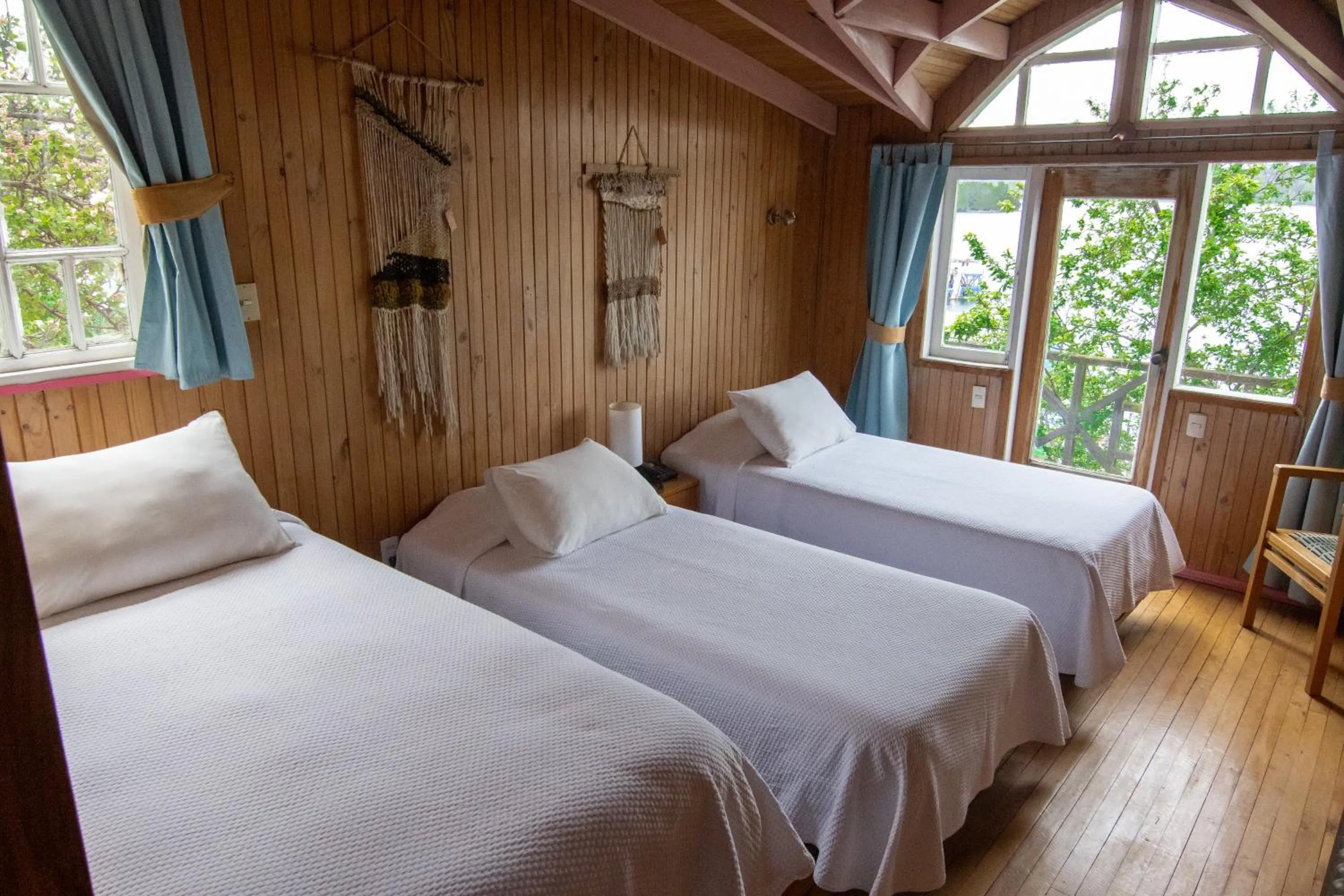 Bed in Hotel Unicornio Azul