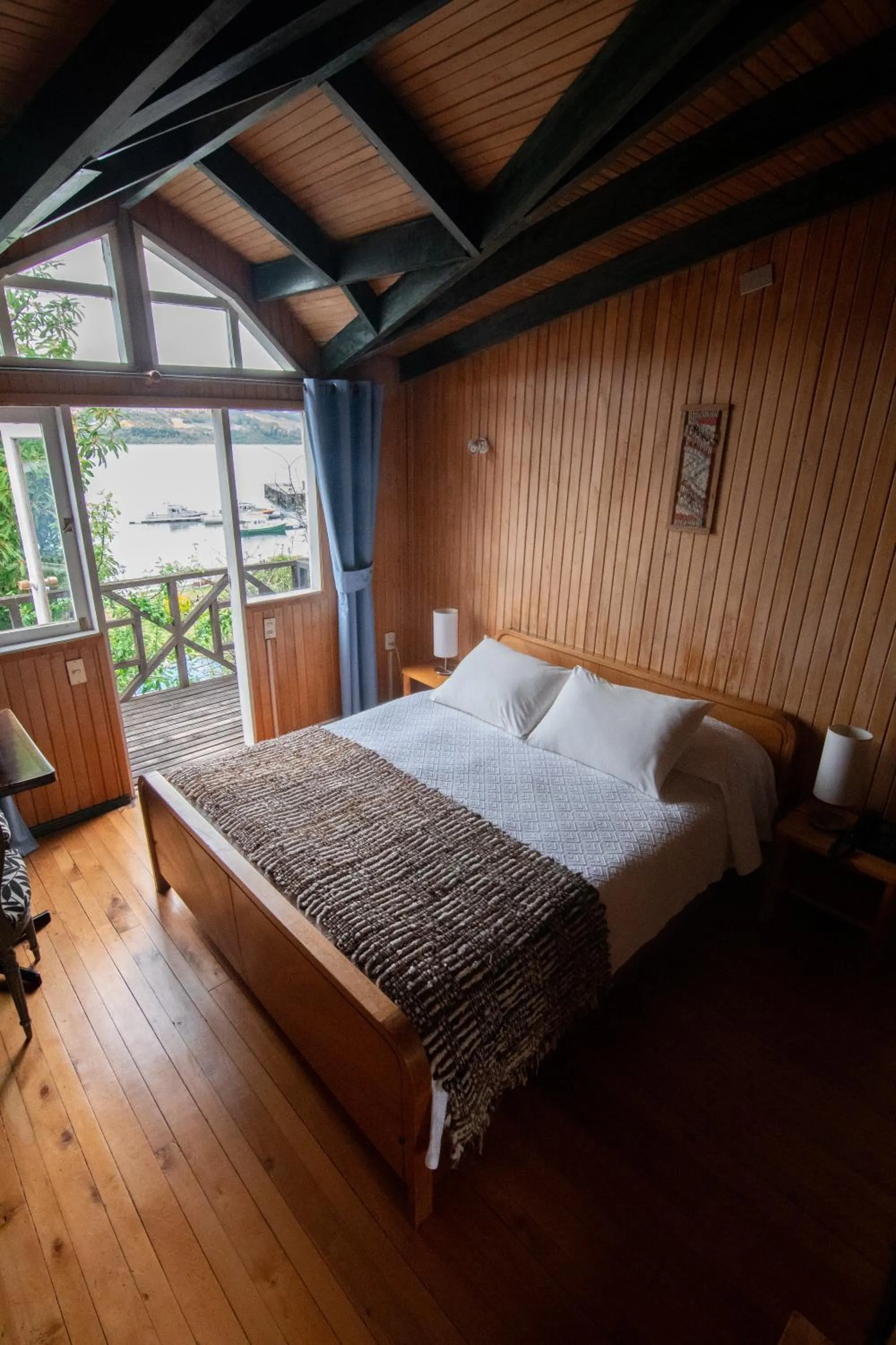 Bed in Hotel Unicornio Azul