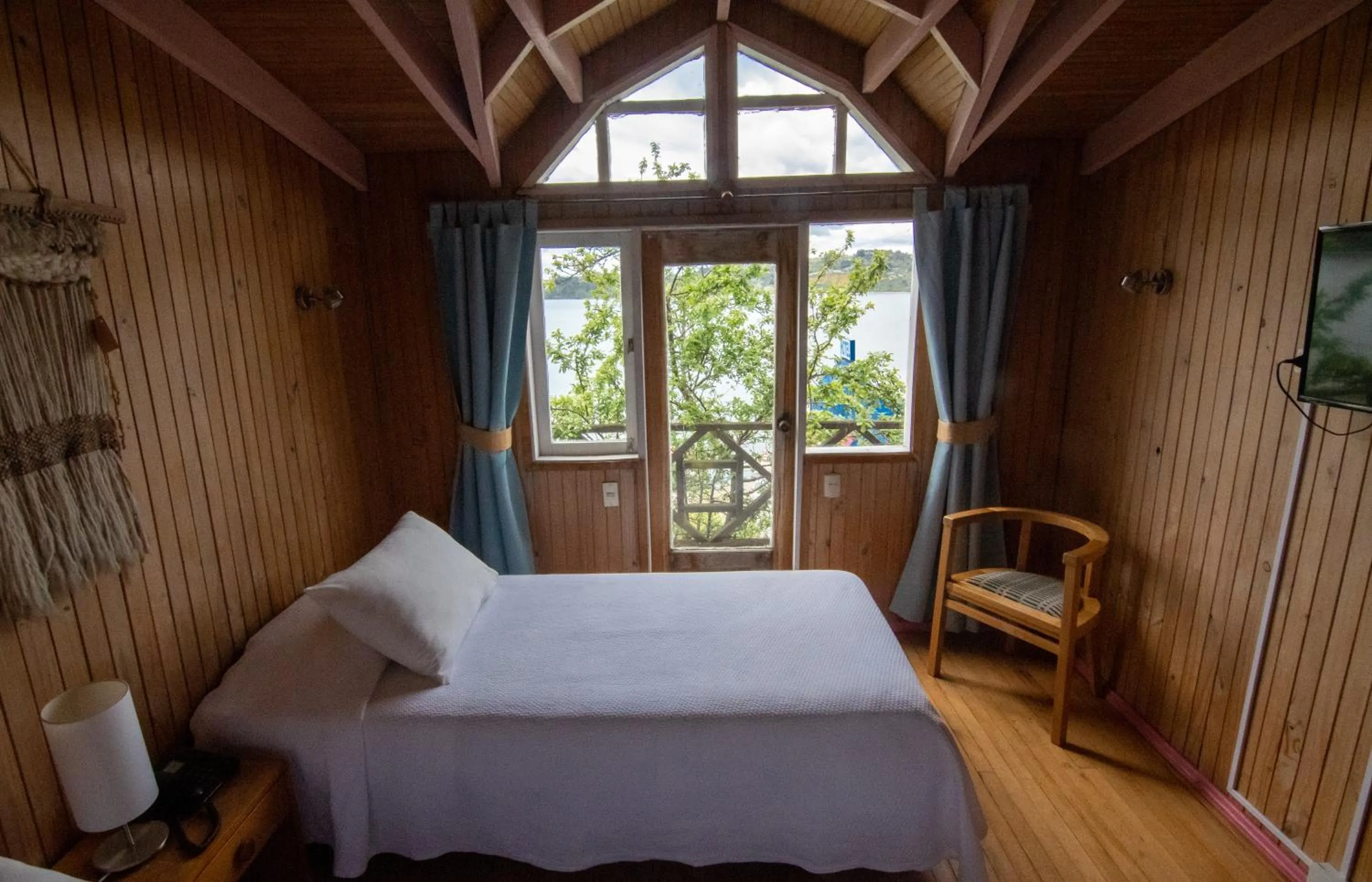 Bed in Hotel Unicornio Azul