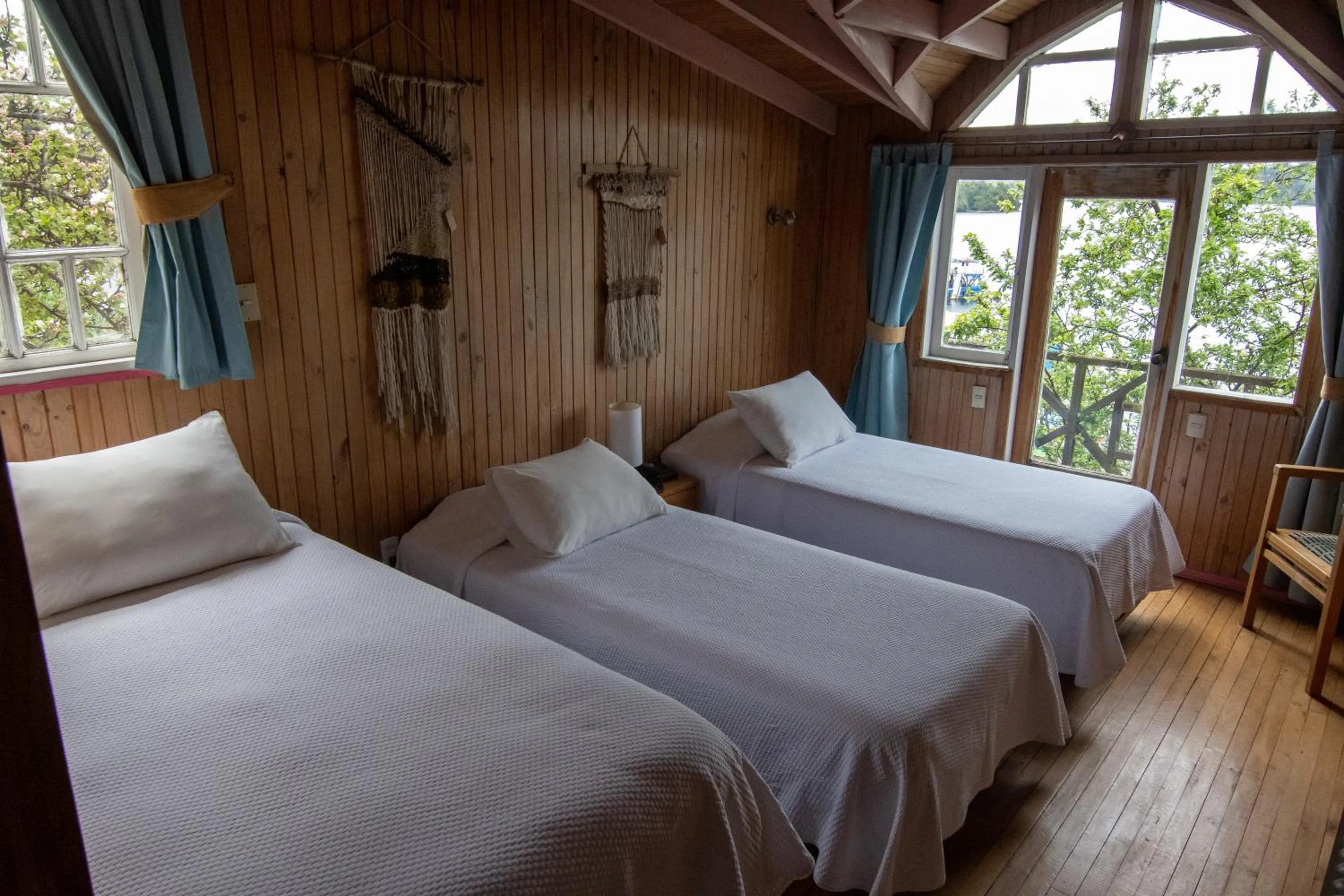 Bed in Hotel Unicornio Azul