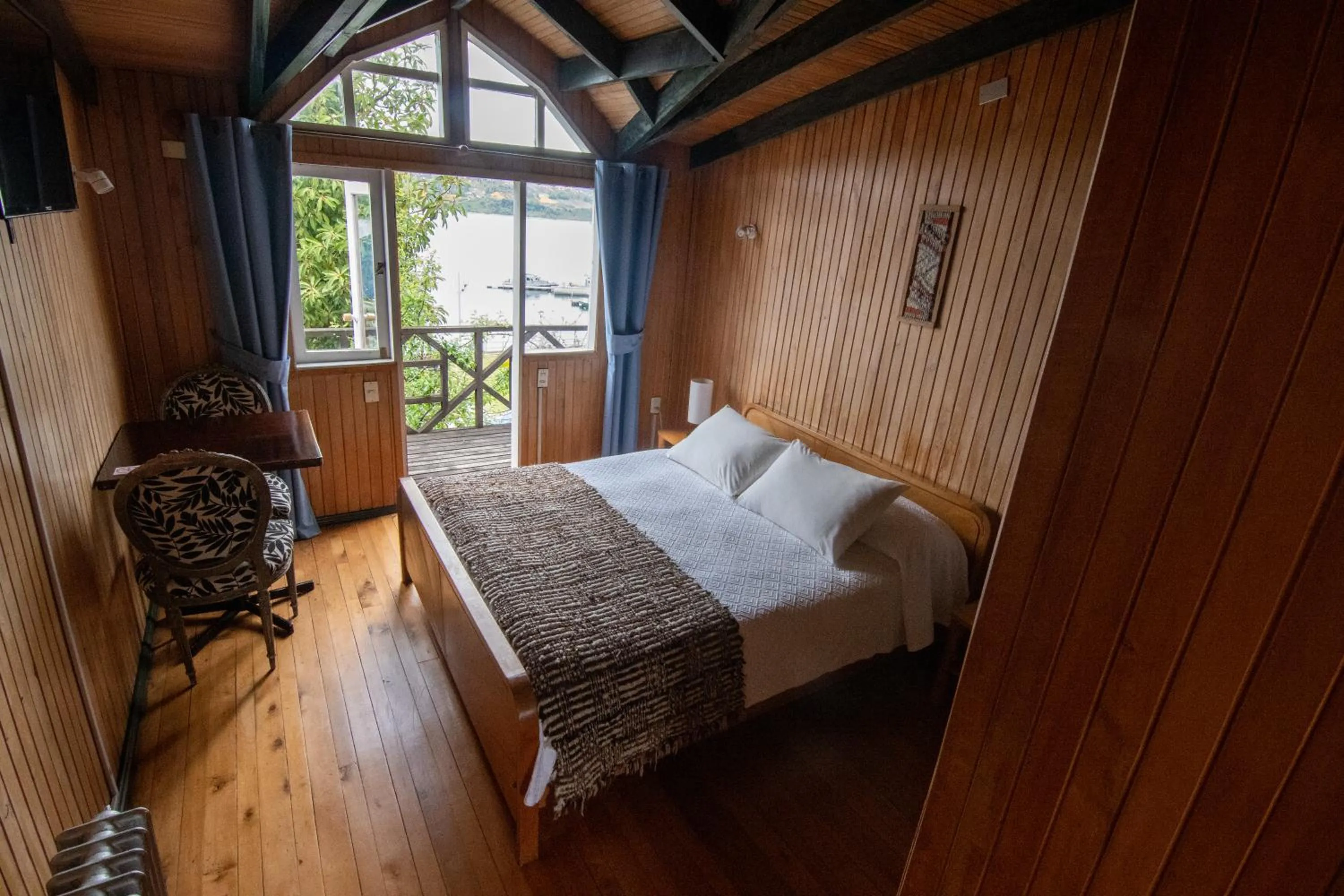 Bed in Hotel Unicornio Azul