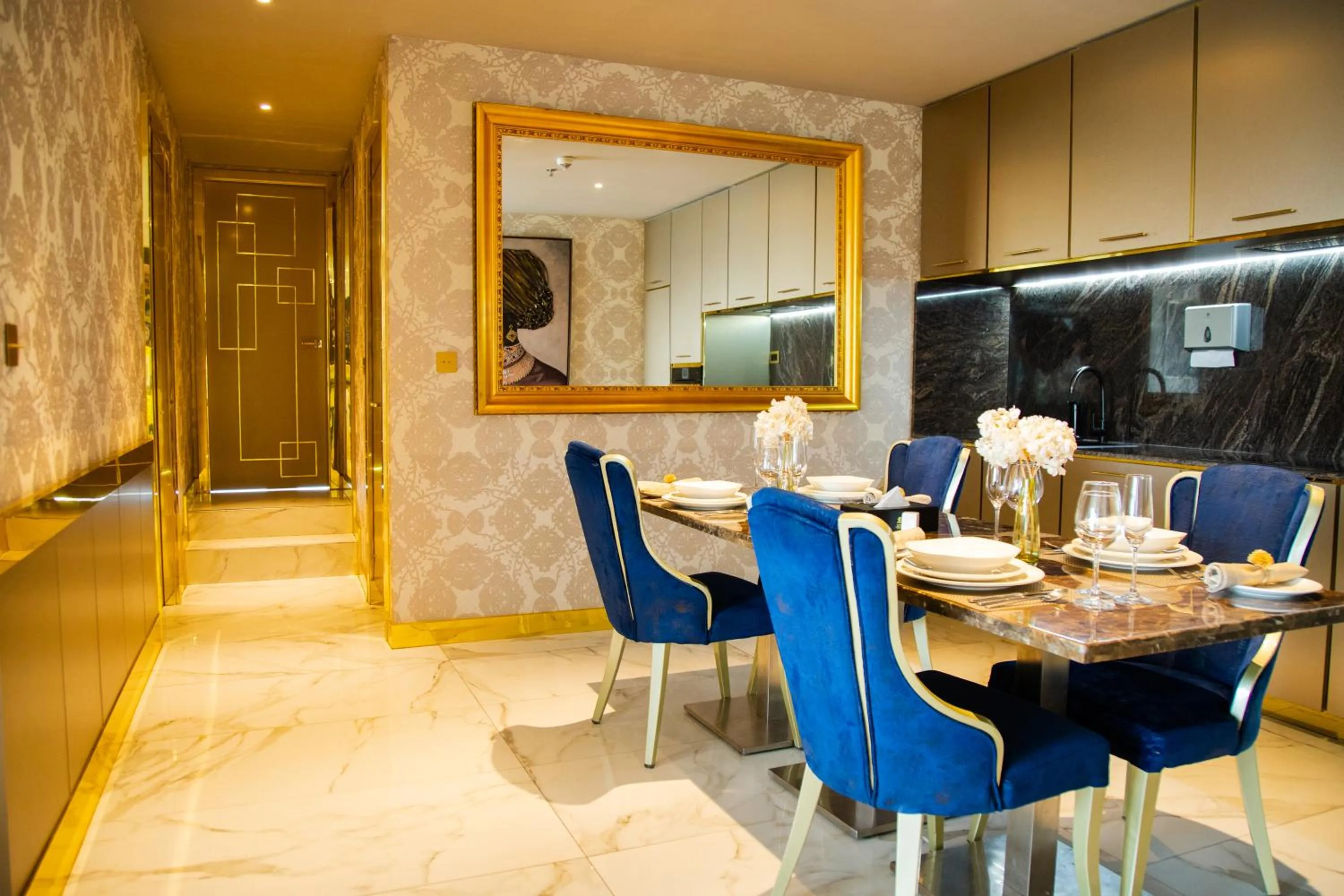 Dining area in Number One Oxford Street Hotel & Suites