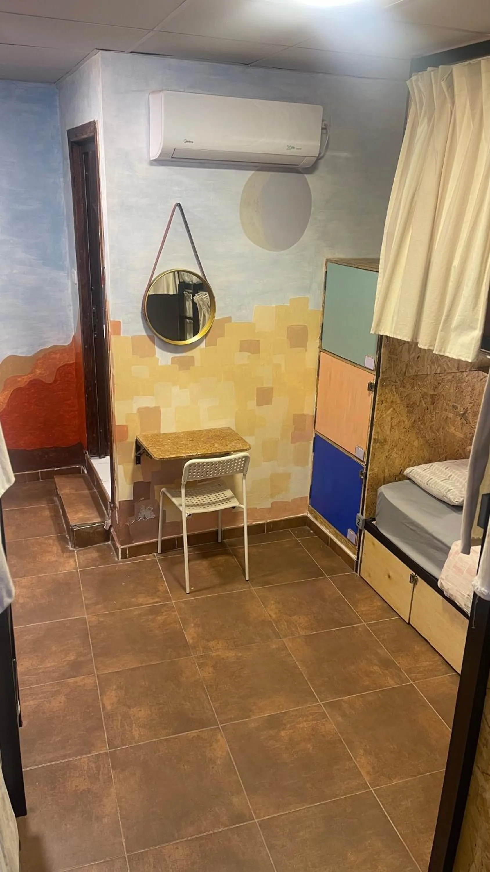 Toilet in Carob Hostel